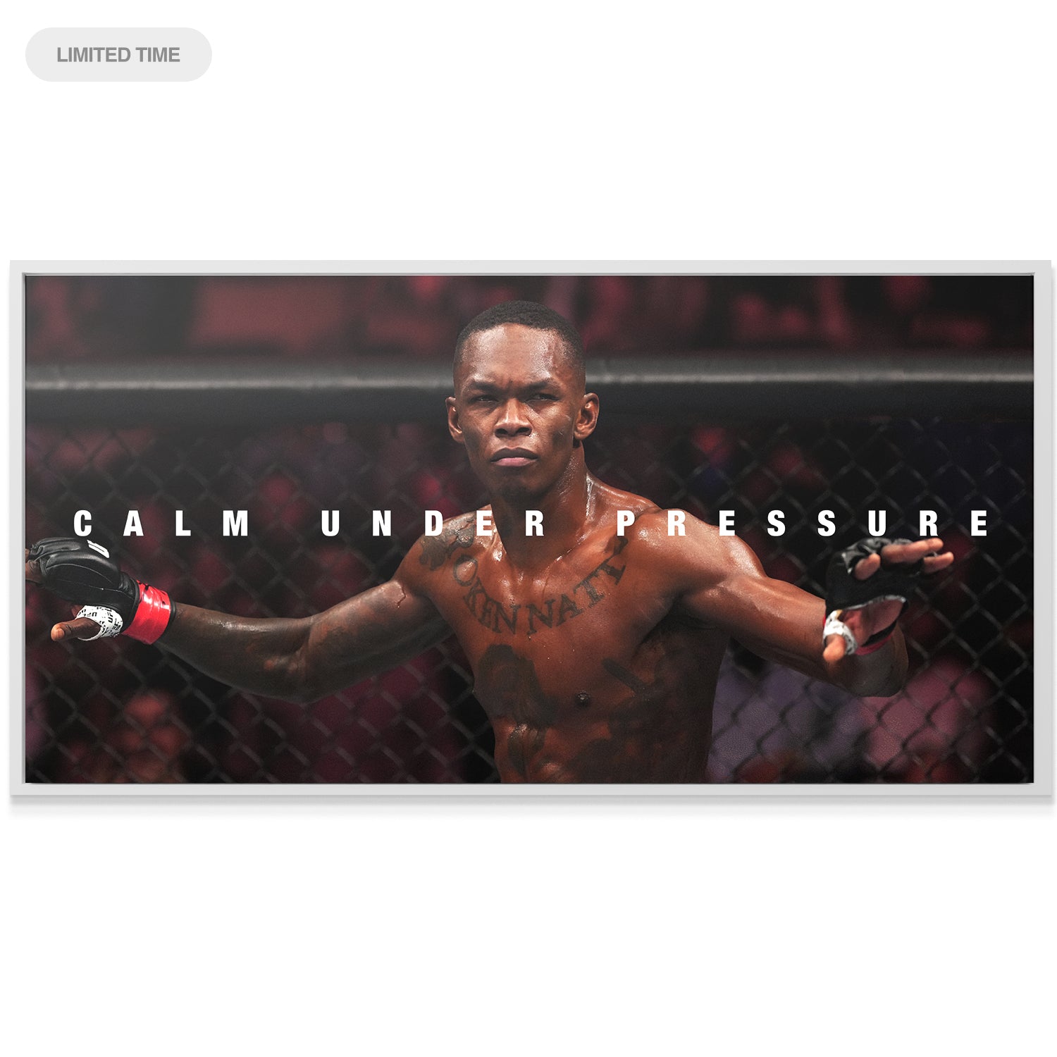 Israel Adesanya - Calm Under Pressure - IKONICK - Israel Adesanya