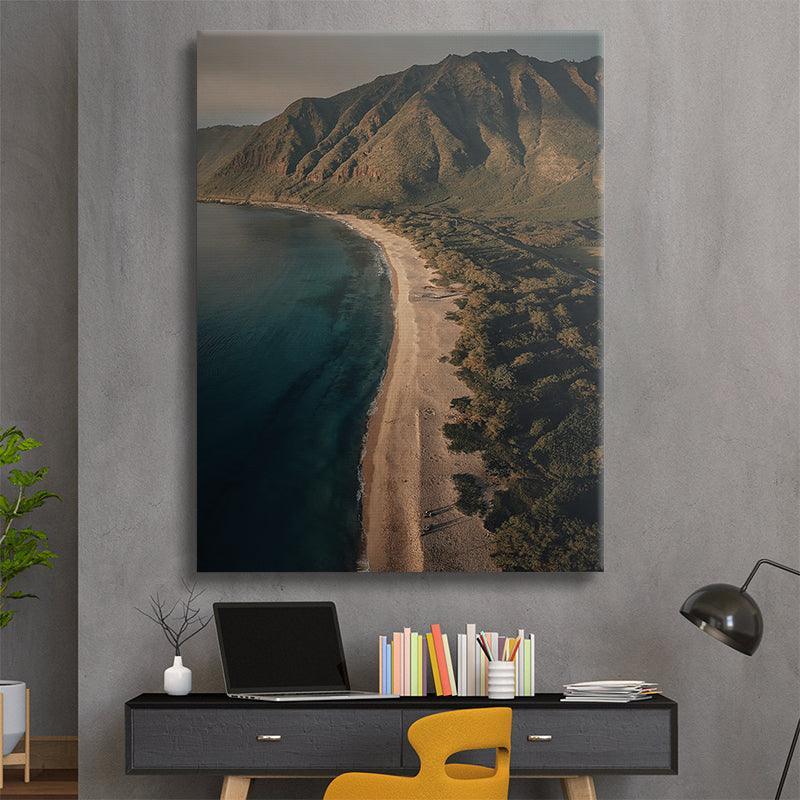 Island Side View - IKONICK - shortstache™︎