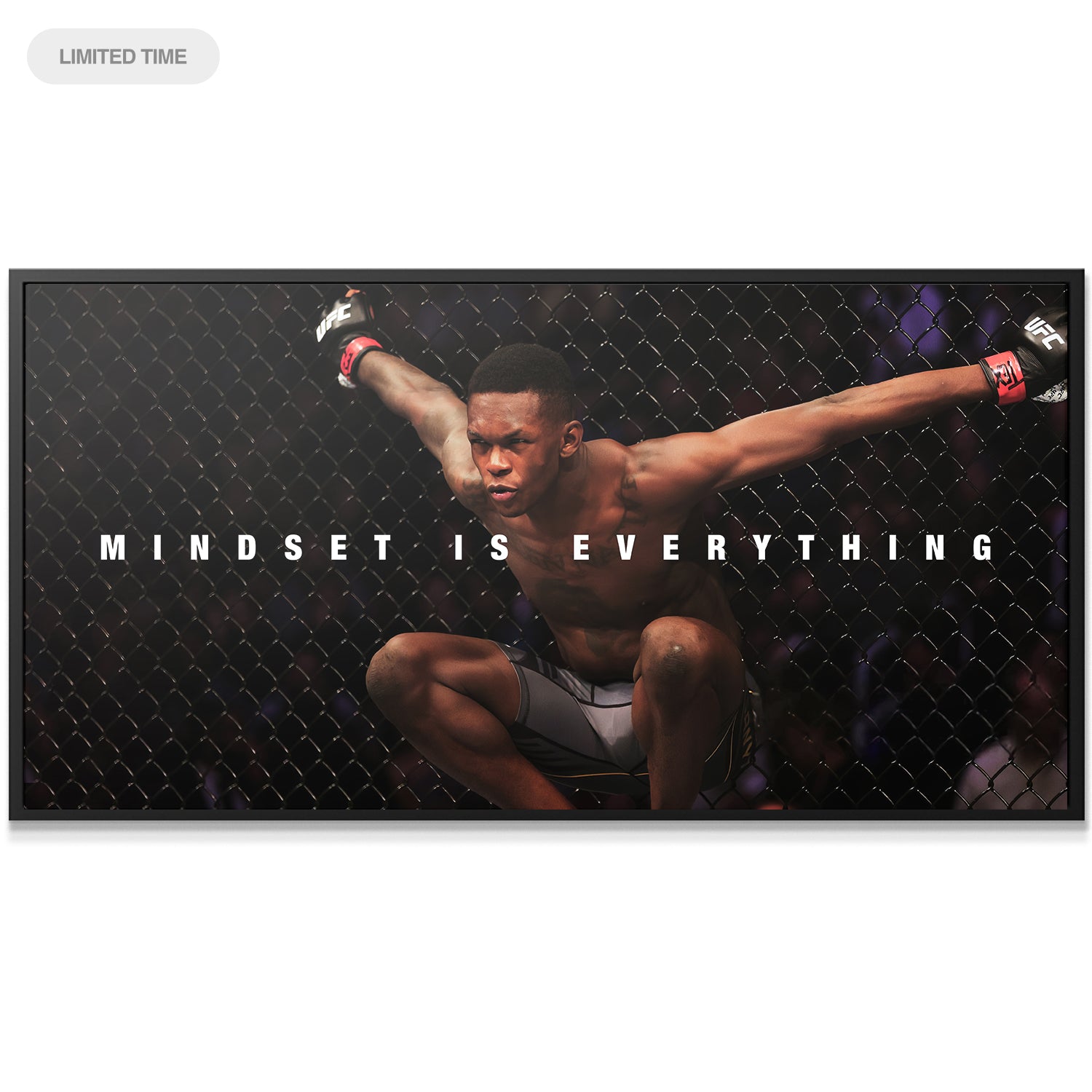 Israel Adesanya - Mindset Is Everything - IKONICK - Israel Adesanya