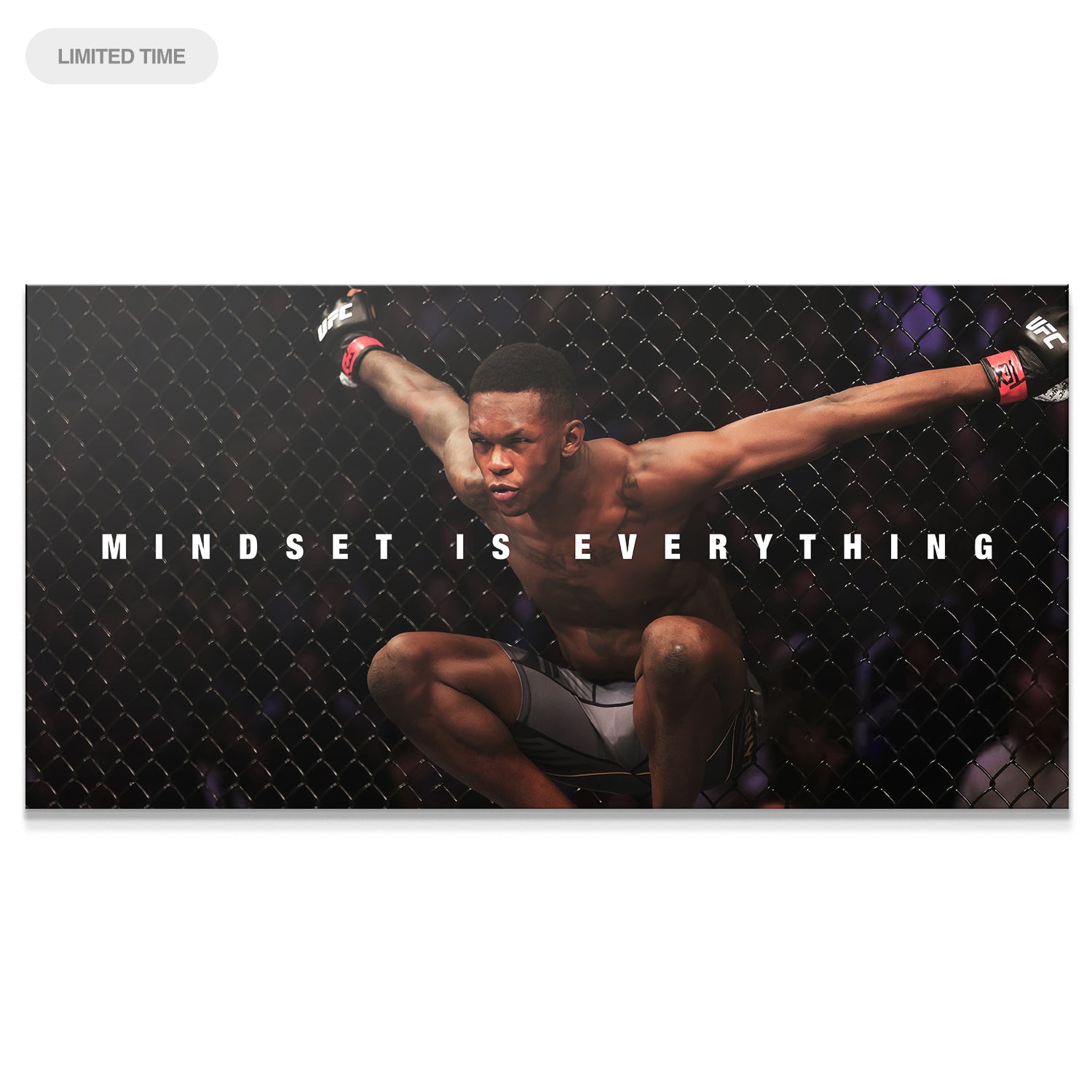 Israel Adesanya - Mindset Is Everything - IKONICK - Israel Adesanya