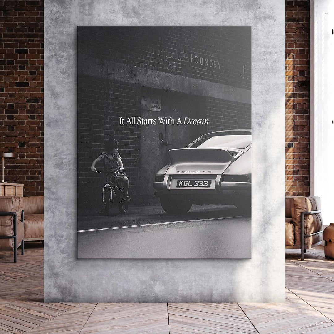 It All Starts With A Dream - IKONICK - IKONICK Original