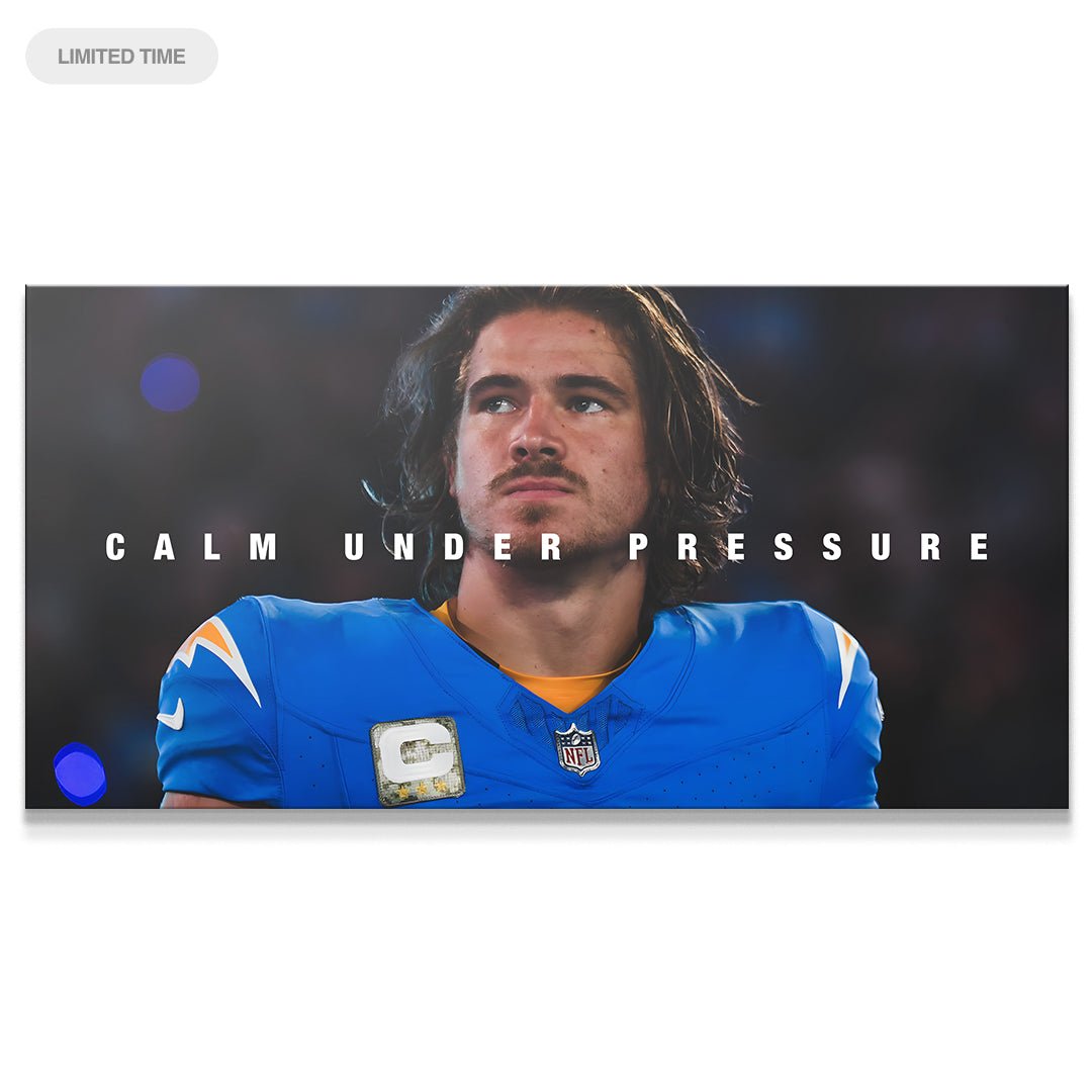 Justin Herbert - Calm Under Pressure - IKONICK - Justin Herbert