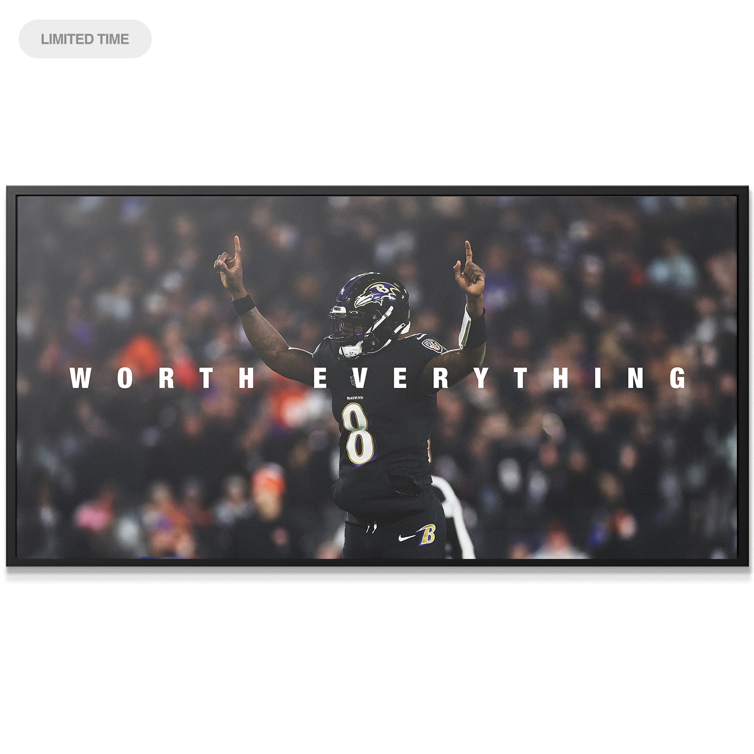 Lamar Jackson - Worth Everything - IKONICK - Lamar Jackson