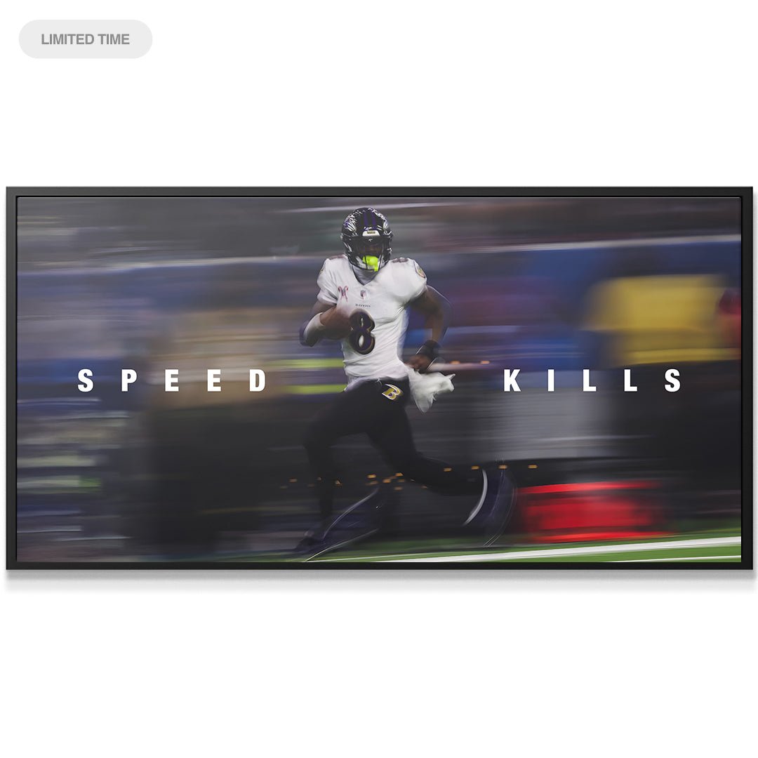 Lamar Jackson - Speed Kills - IKONICK - Lamar Jackson