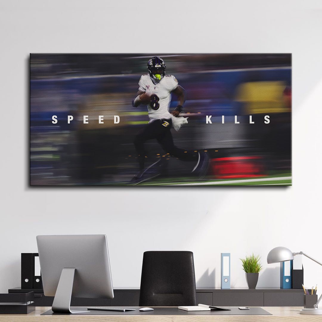 Lamar Jackson - Speed Kills - IKONICK - Lamar Jackson