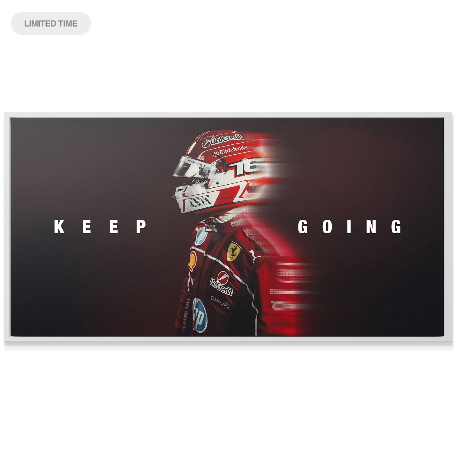 Leclerc - Keep Going - IKONICK - Charles Leclerc