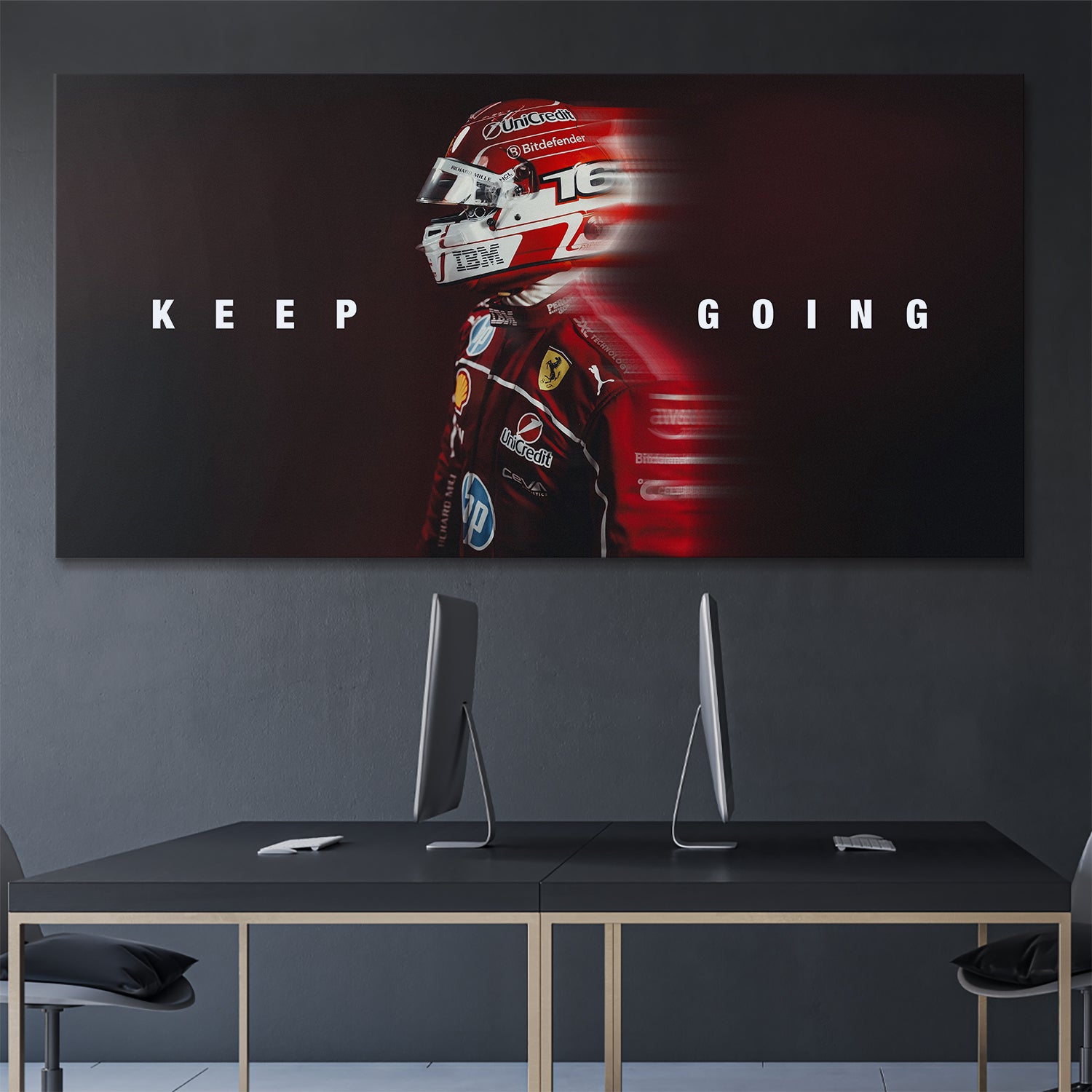 Leclerc - Keep Going - IKONICK - Charles Leclerc