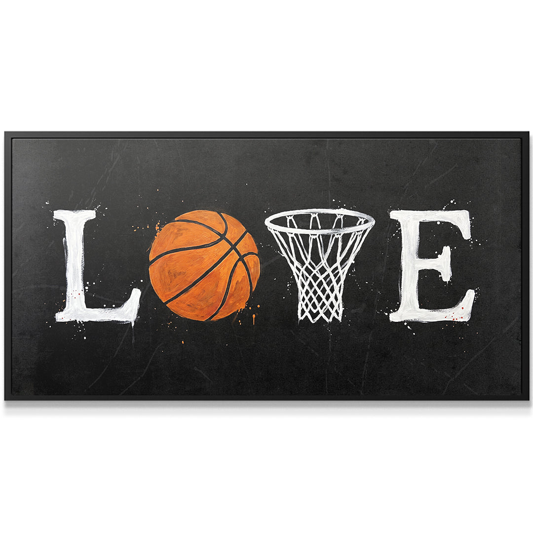 Love Basketball Paint