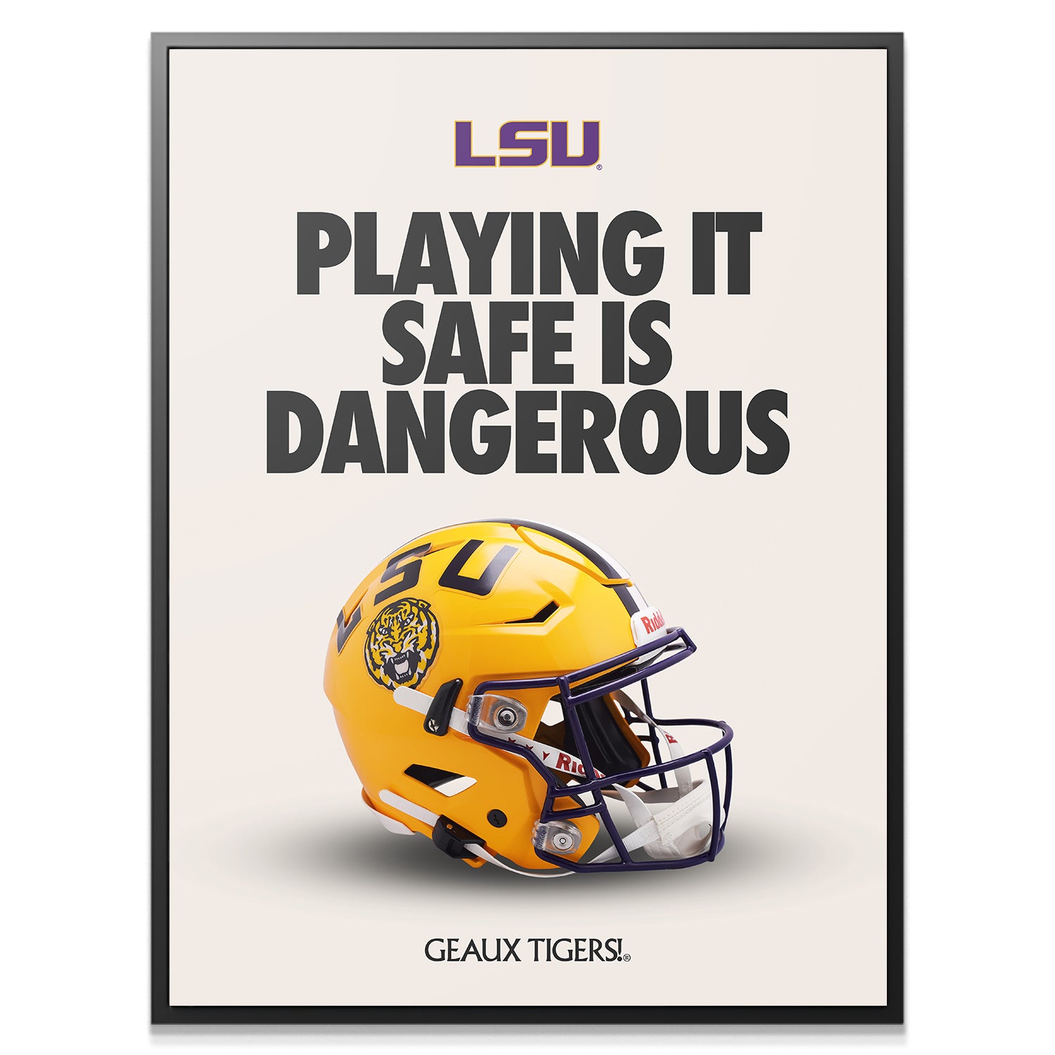 LSU - Playing It Safe - IKONICK - College Football