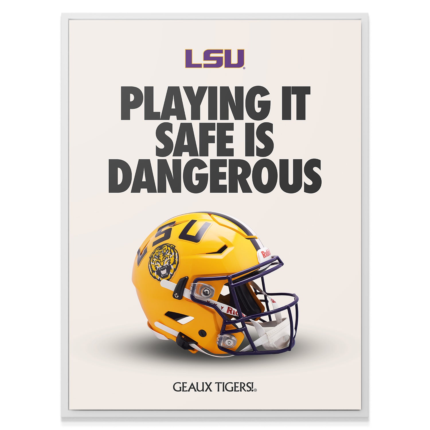 LSU - Playing It Safe - IKONICK - College Football
