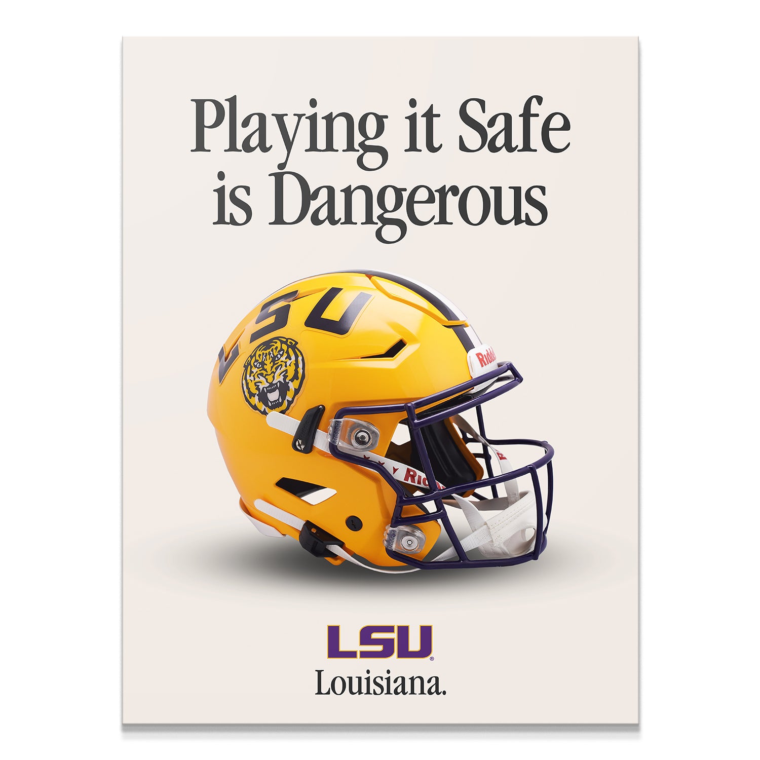 LSU - Playing It Safe V2 - IKONICK - College Football