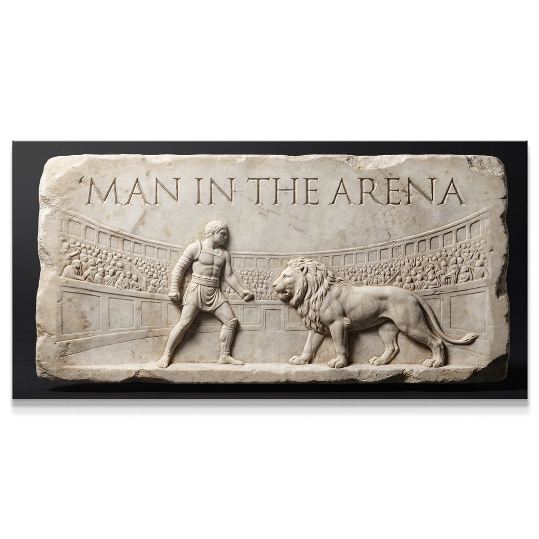 Man In The Arena Slab