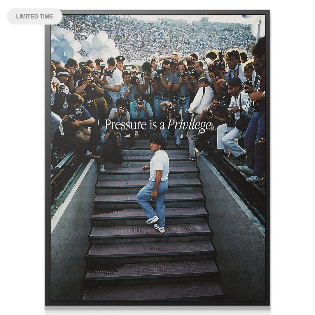 Maradona - Pressure Is A Privilege - IKONICK - Diego Maradona