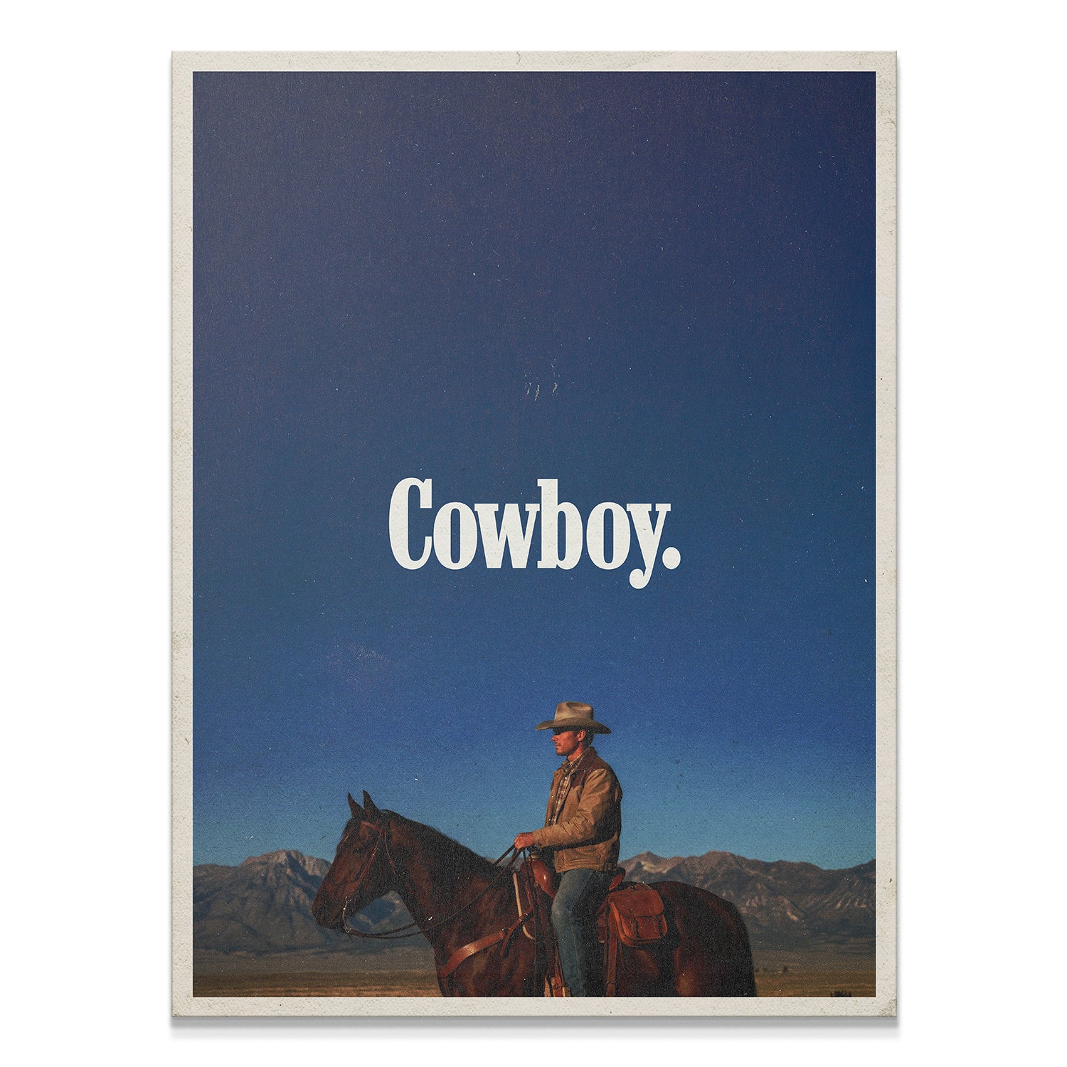 Marlboro Cowboy Ad