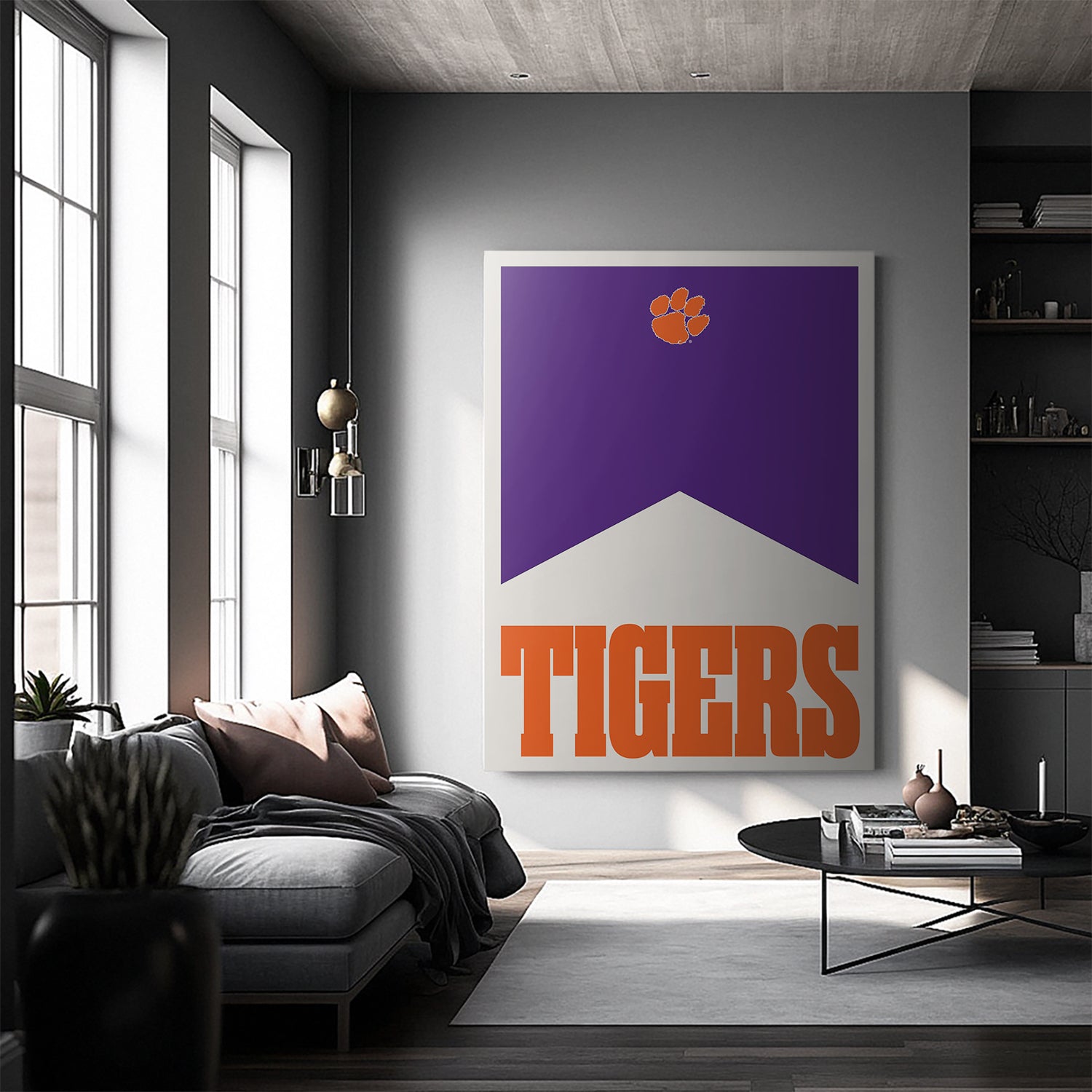 Clemson - Marlboro Minimalism - IKONICK - College Football