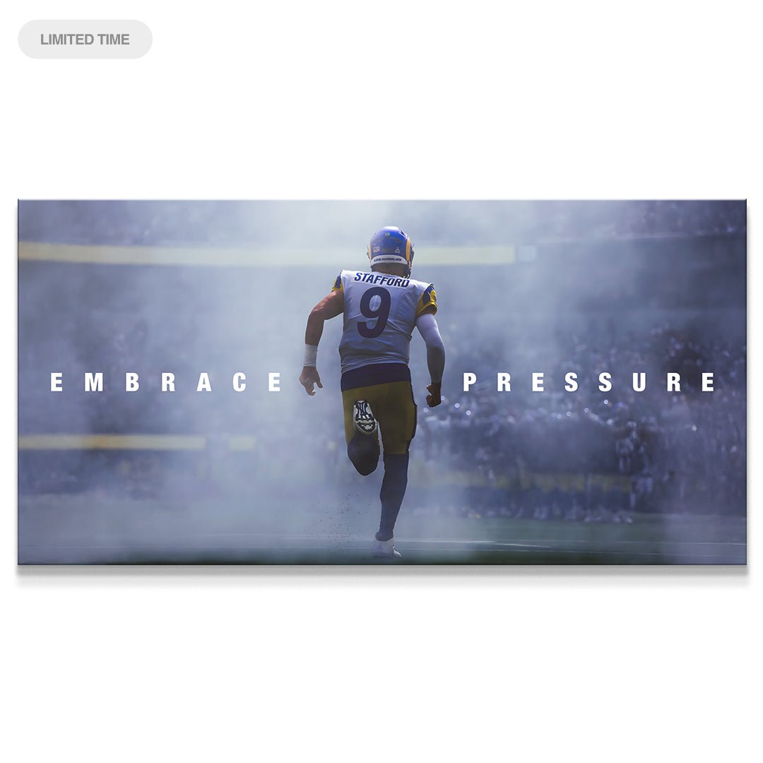 Matthew Stafford - Embrace Pressure - IKONICK - Matthew Stafford