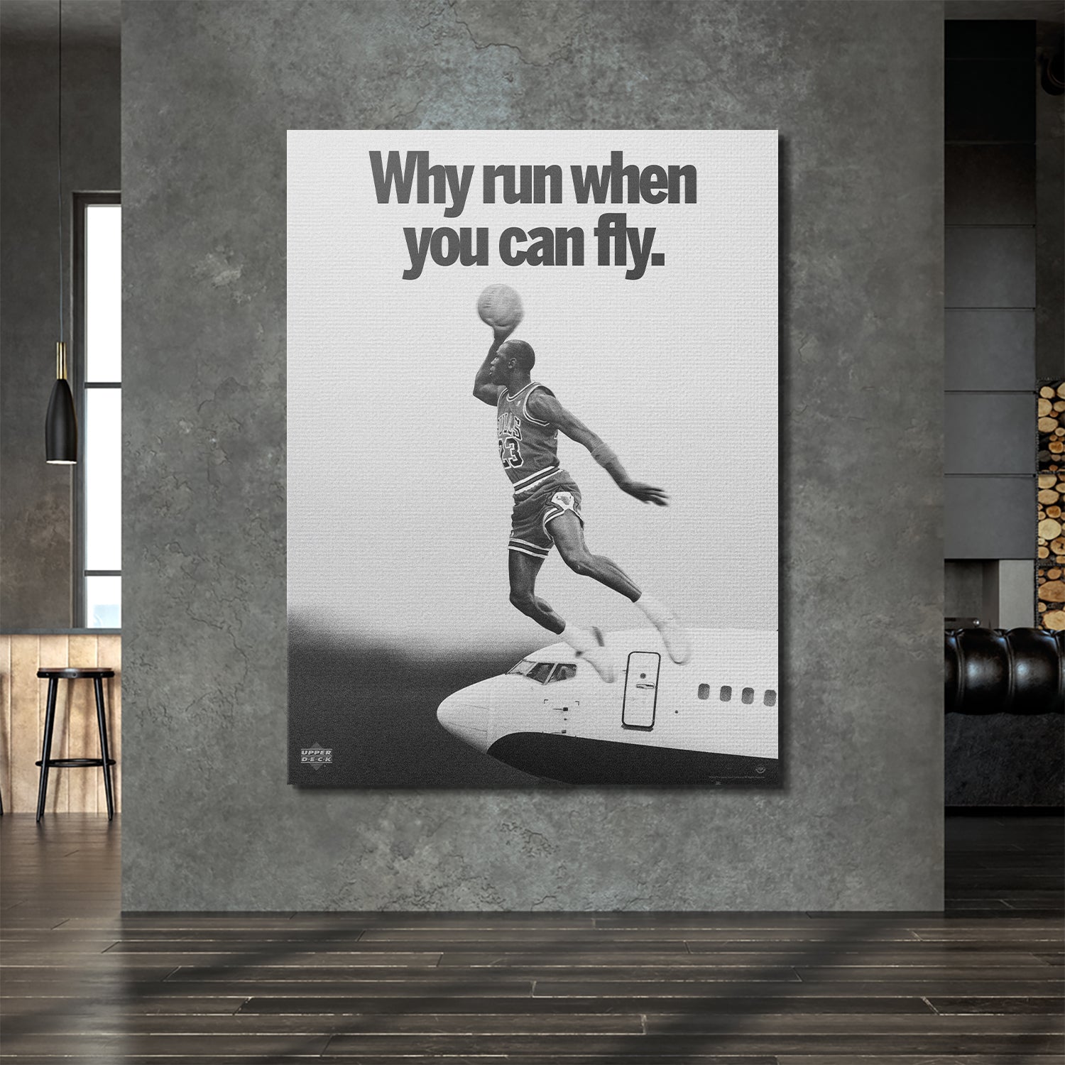 Michael Jordan - Why Run - IKONICK - Michael Jordan