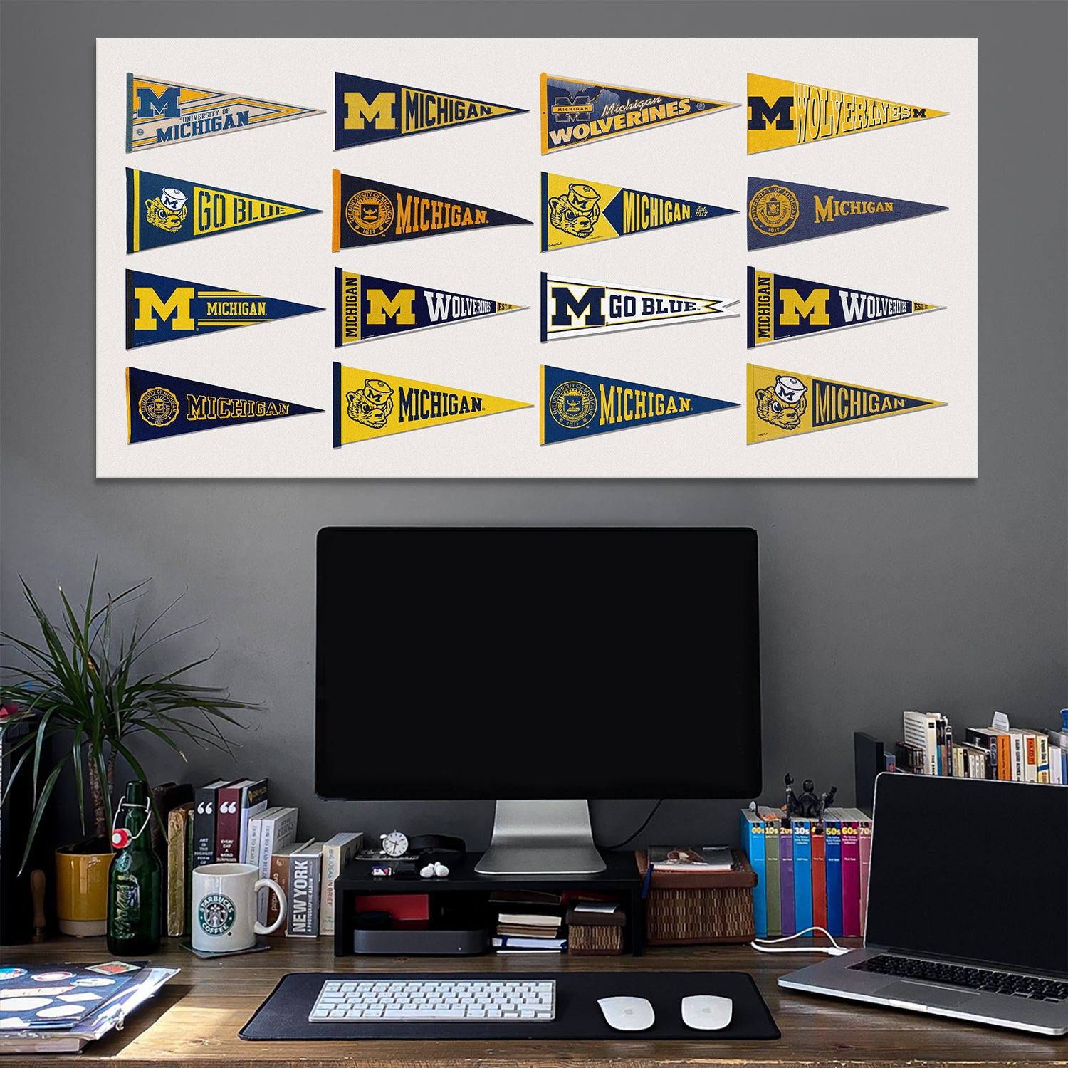 Michigan - Pennants - IKONICK - College Football