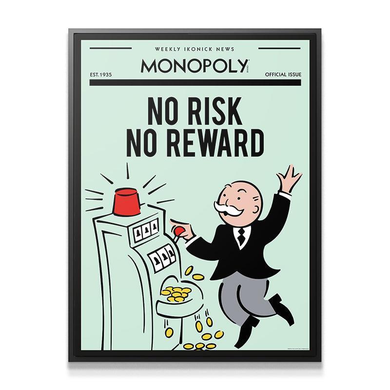 Monopoly - No Risk No Reward (Front Page) - IKONICK - Monopoly
