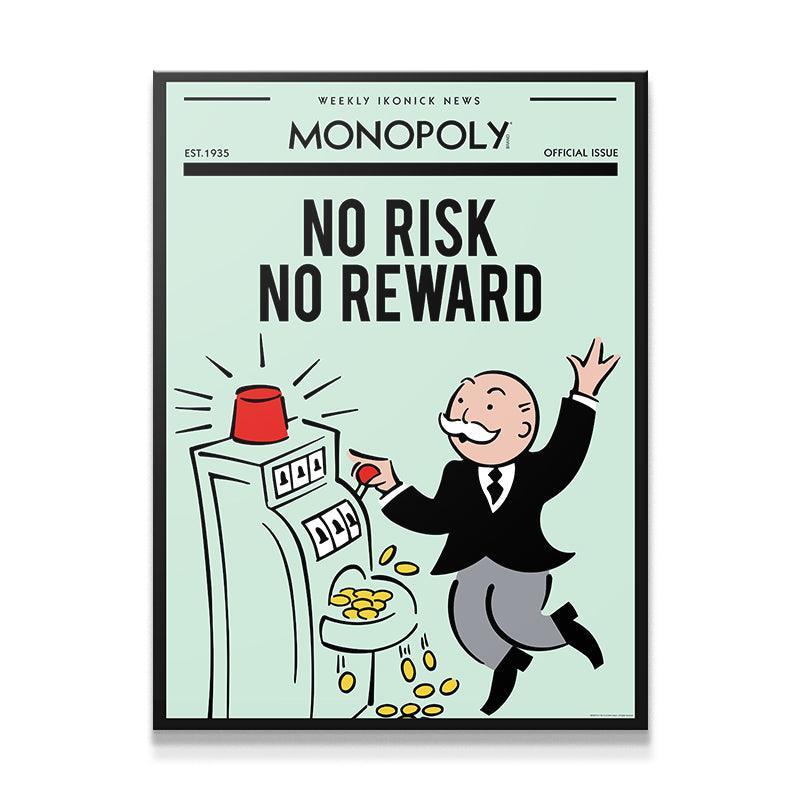 Monopoly - No Risk No Reward (Front Page) - IKONICK - Monopoly