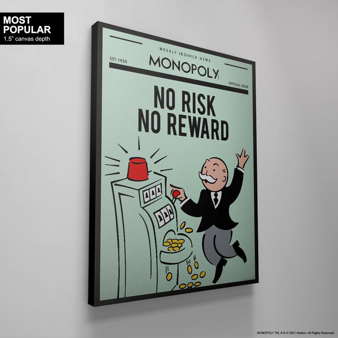 Monopoly - No Risk No Reward (Front Page) - IKONICK - Monopoly