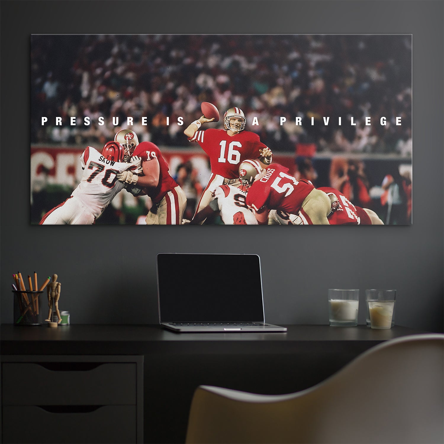 Joe Montana - Pressure Is A Privilege - IKONICK - Joe Montana