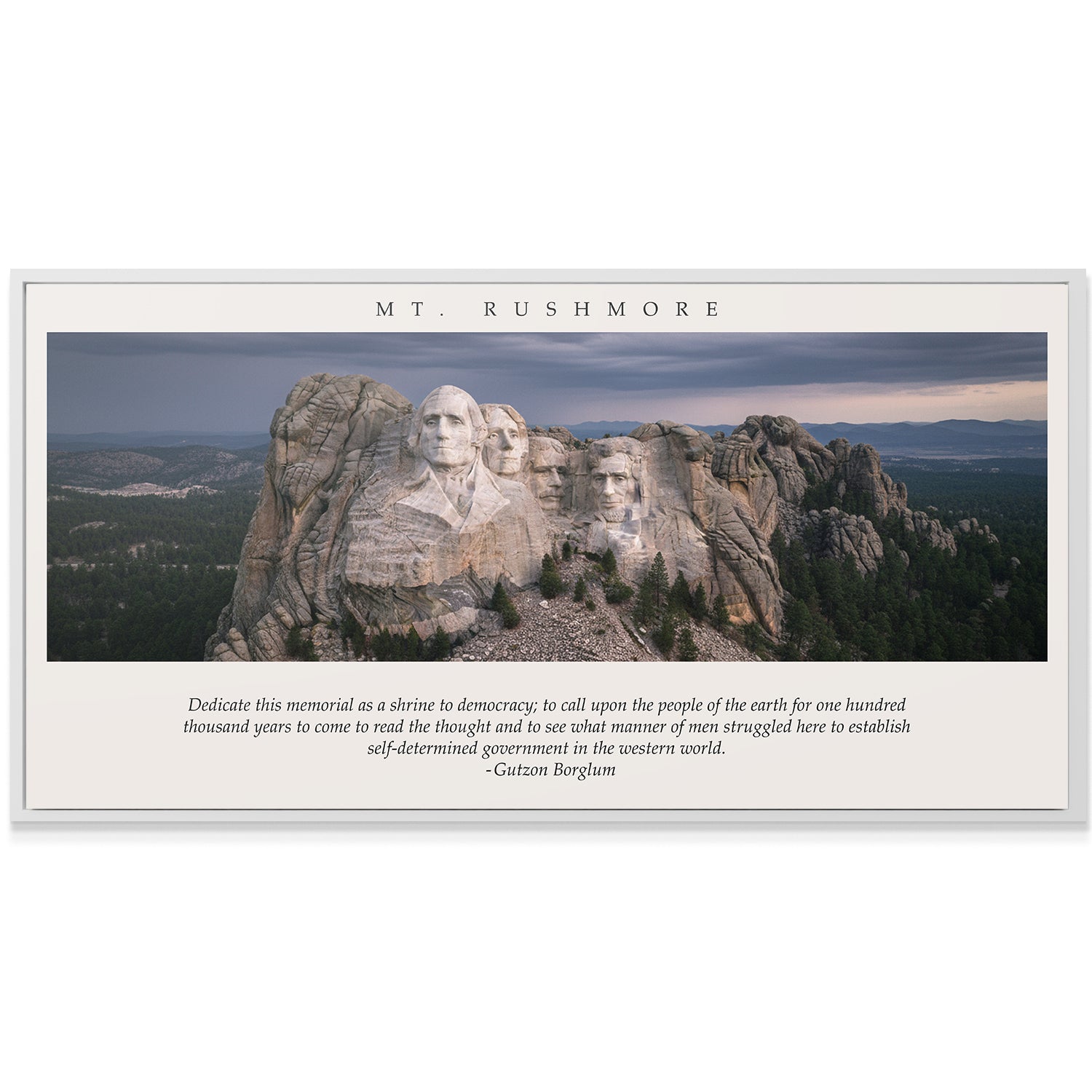 Gutzon Borglum - Mt. Rushmore - IKONICK - Gutzon Borglum