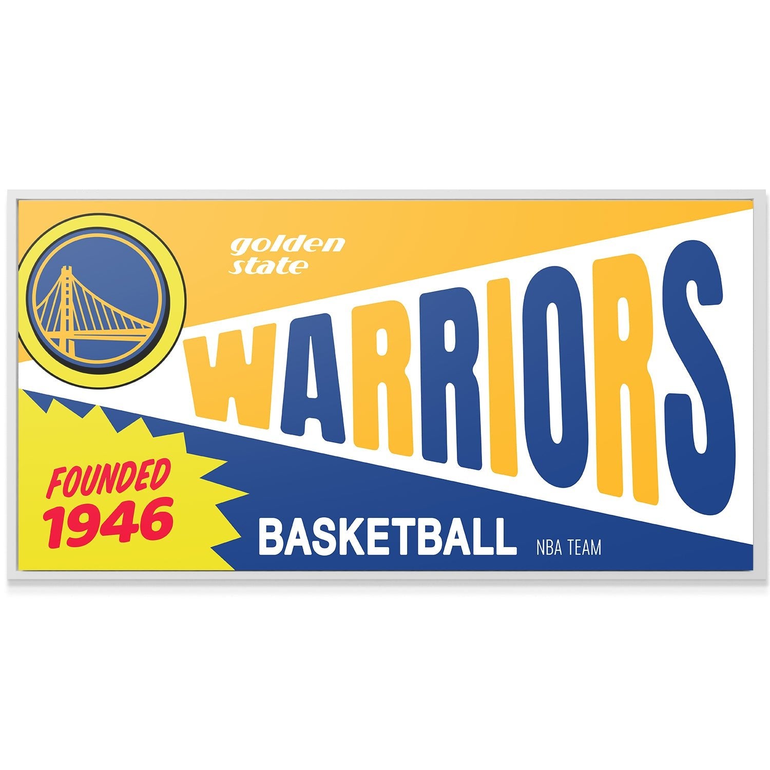 Bazooka - Warriors - IKONICK - NBA Teams
