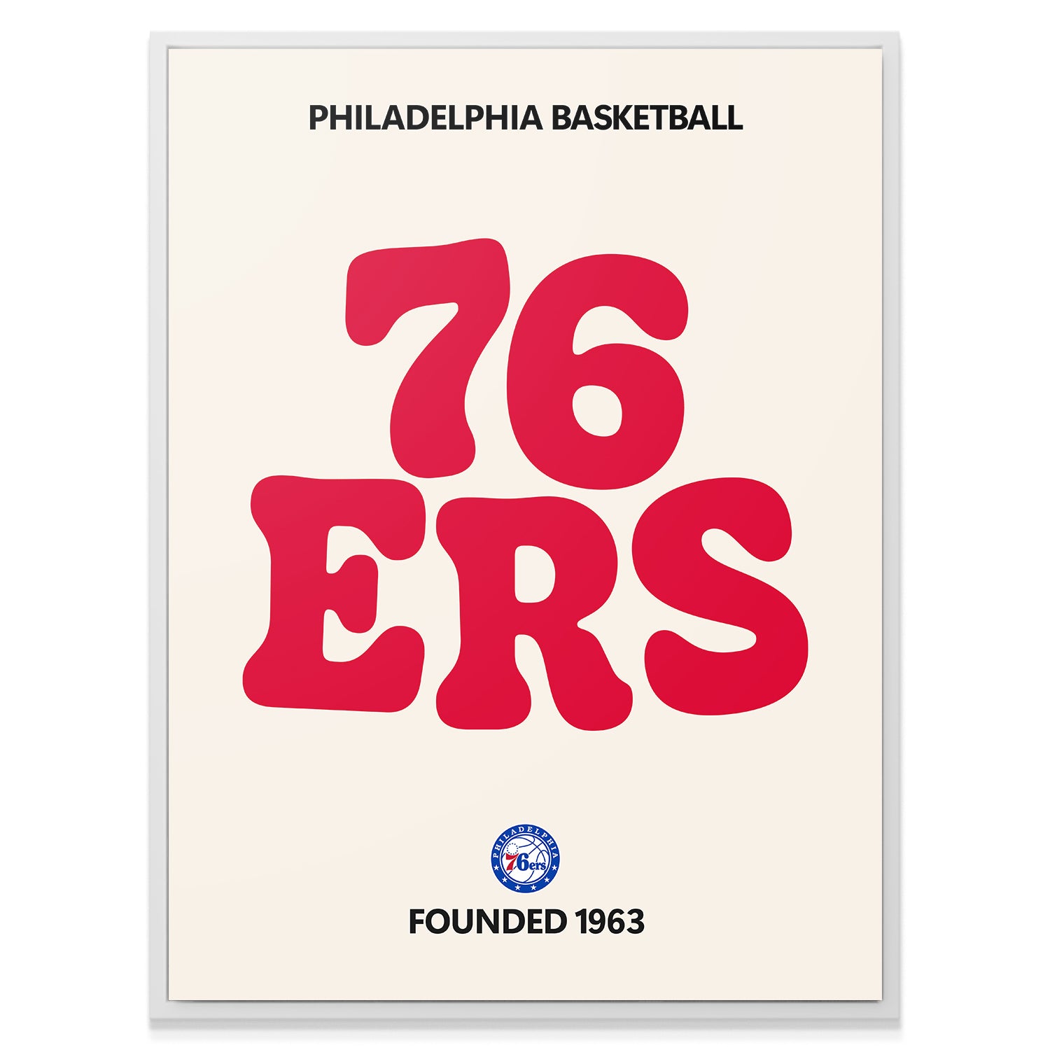 Broken Text - 76ers - IKONICK - NBA Teams