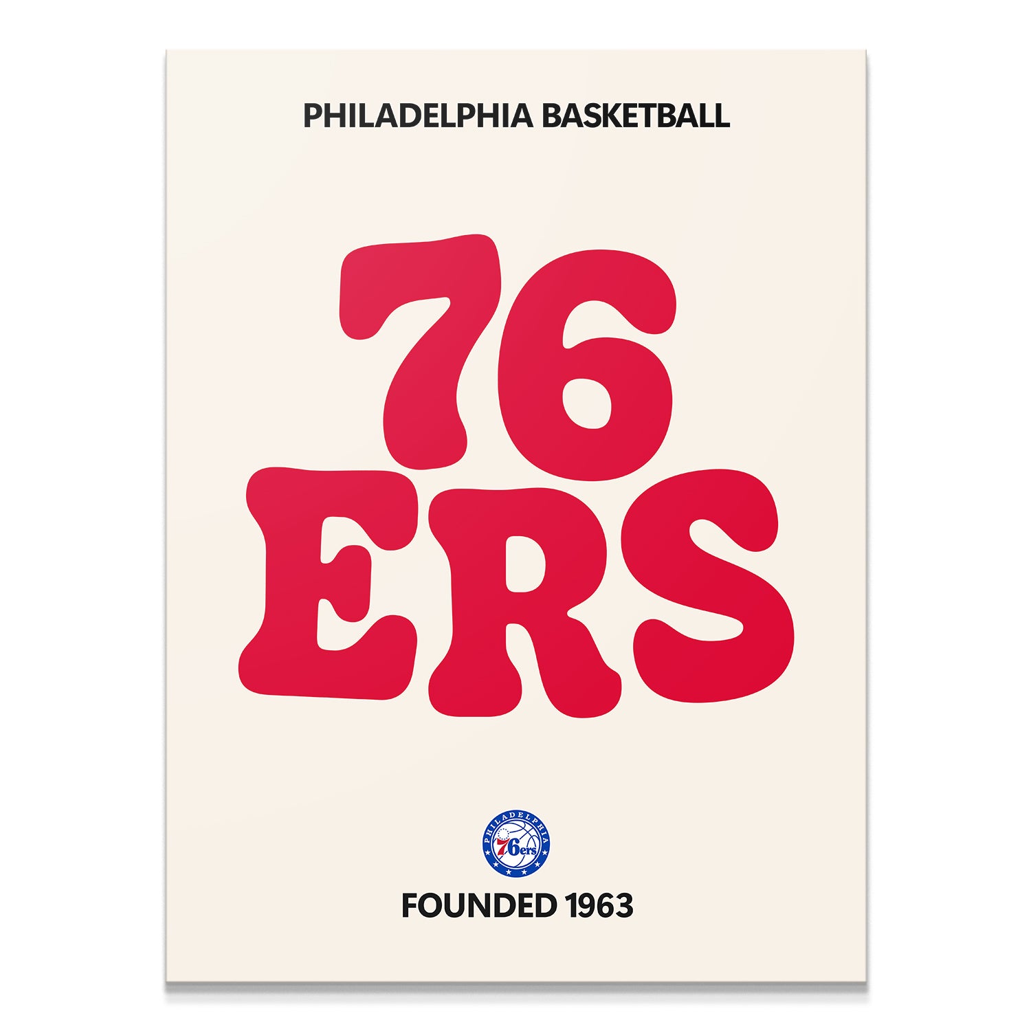 Broken Text - 76ers - IKONICK - NBA Teams