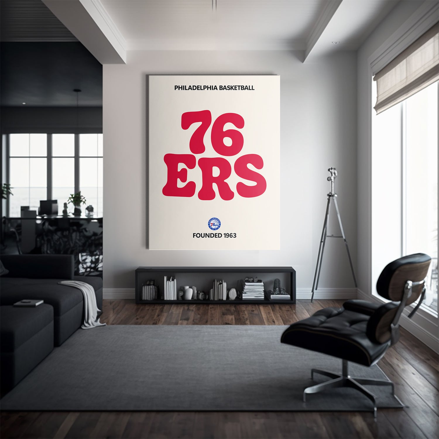 Broken Text - 76ers - IKONICK - NBA Teams