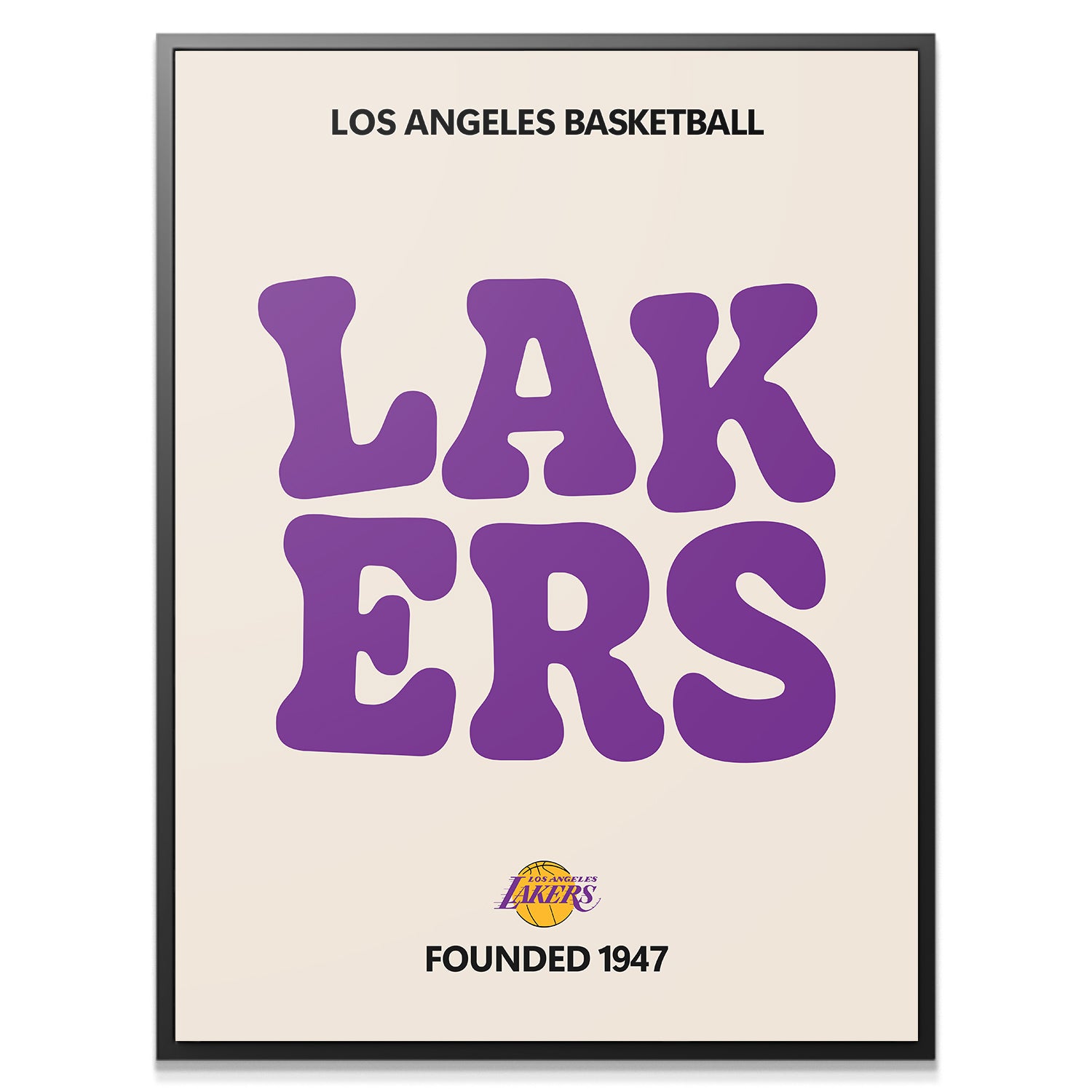 Broken Text - Lakers - IKONICK - NBA Teams