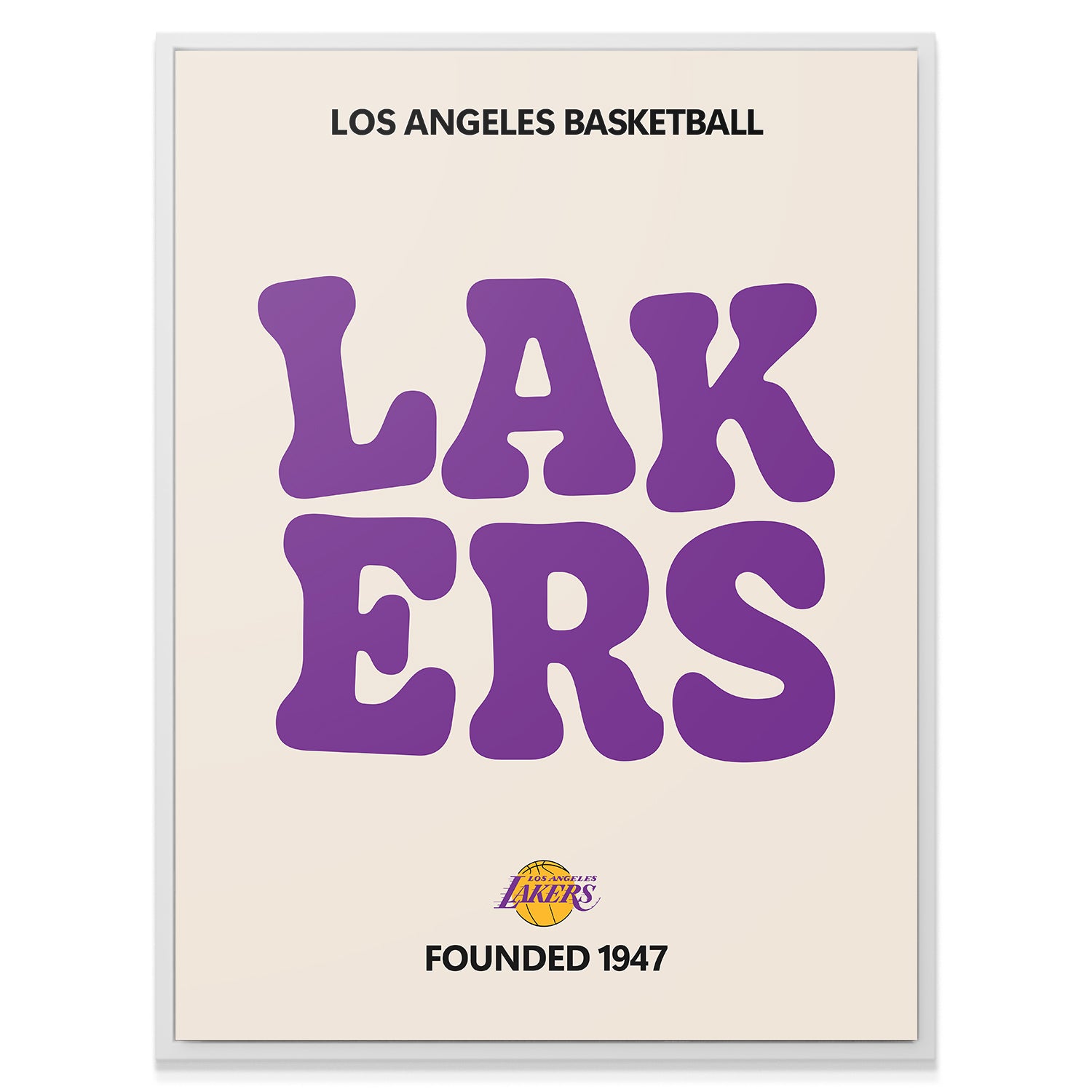 Broken Text - Lakers - IKONICK - NBA Teams
