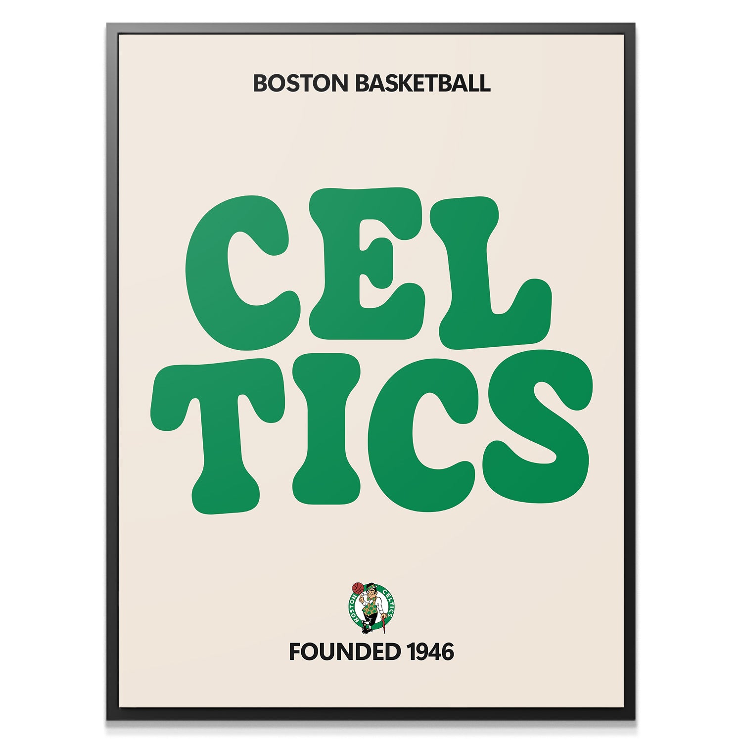 Broken Text - Celtics - IKONICK - NBA Teams