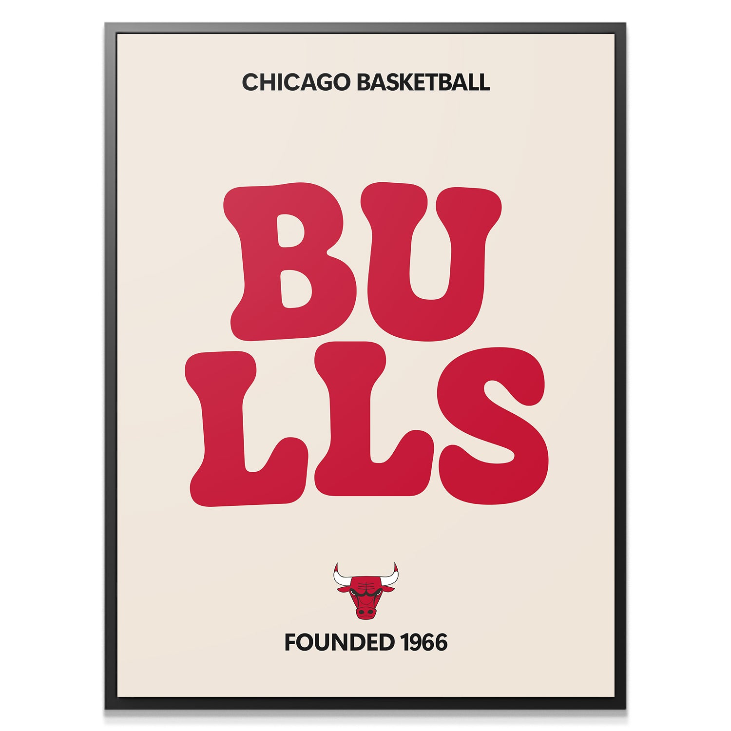 Broken Text - Bulls - IKONICK - NBA Teams
