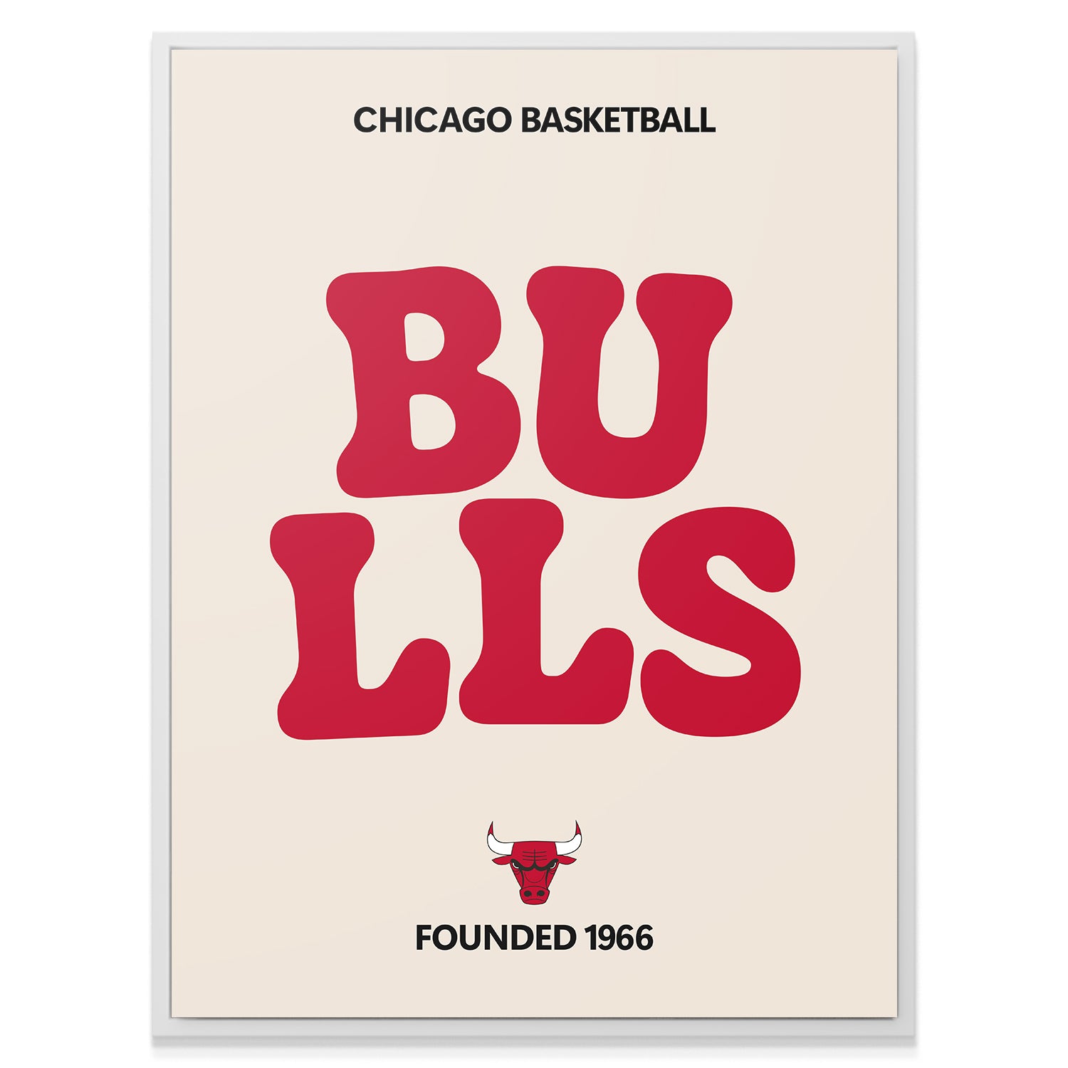 Broken Text - Bulls - IKONICK - NBA Teams