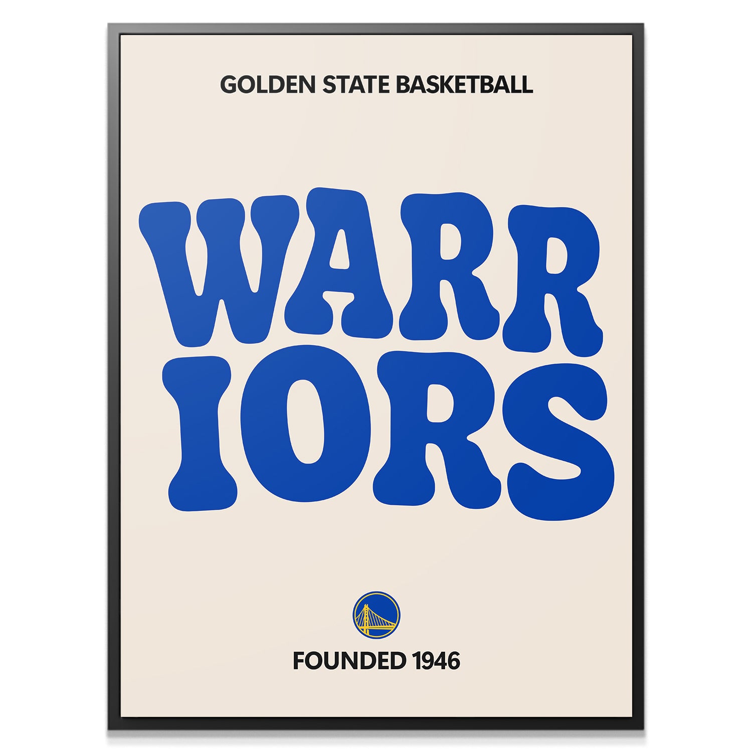 Broken Text - Warriors - IKONICK - NBA Teams