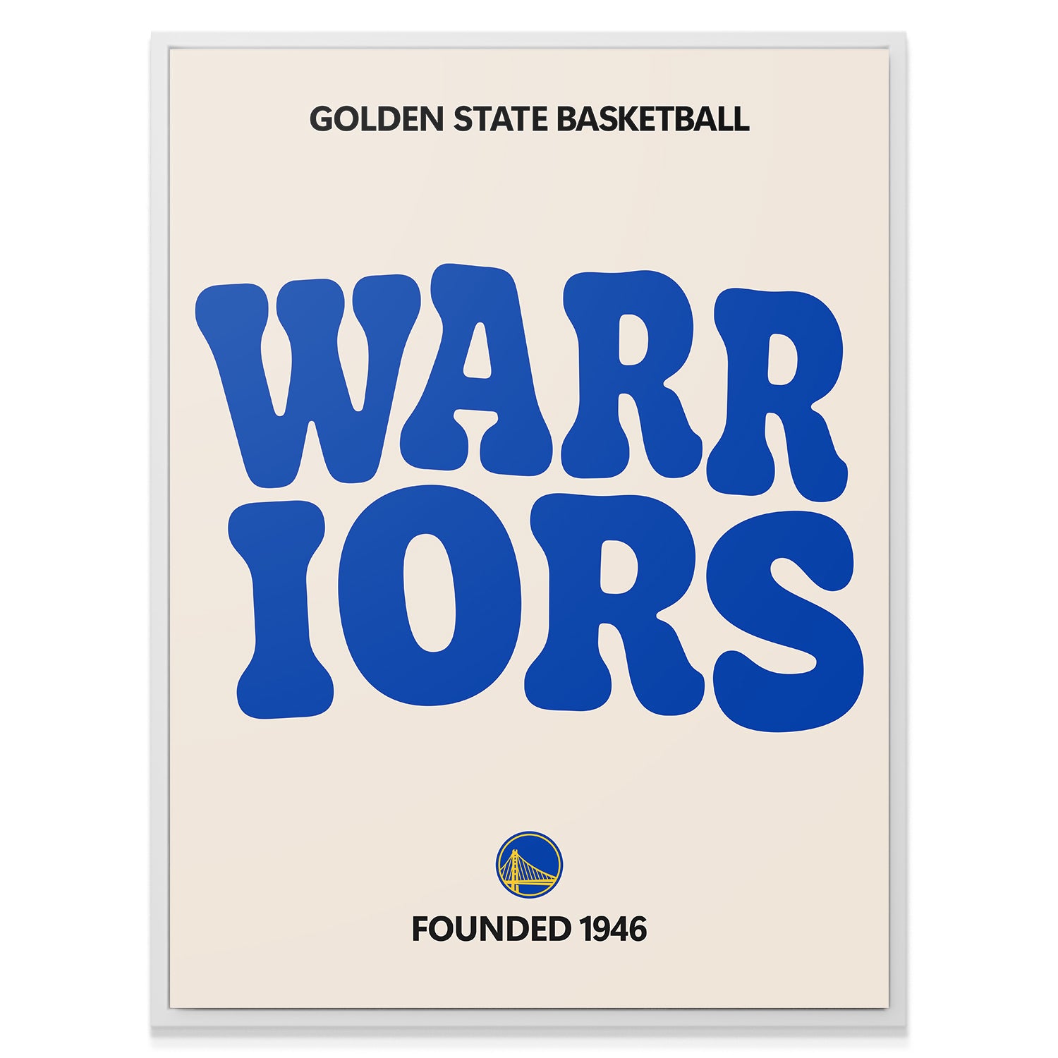 Broken Text - Warriors - IKONICK - NBA Teams