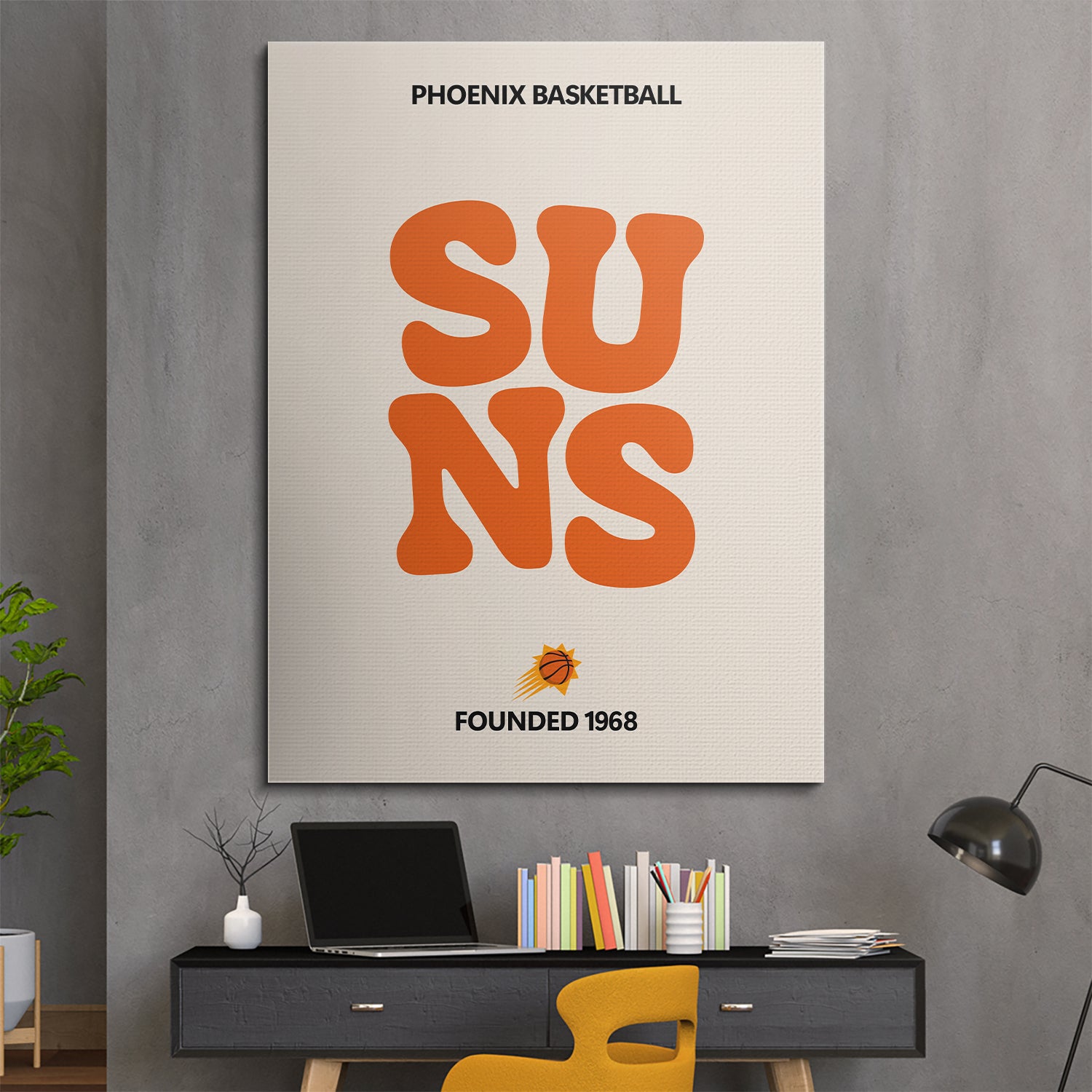 Broken Text - Suns - IKONICK - NBA Teams