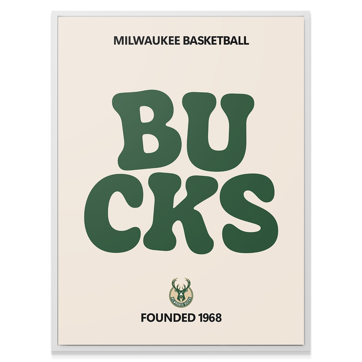 Broken Text - Bucks - IKONICK - NBA Teams