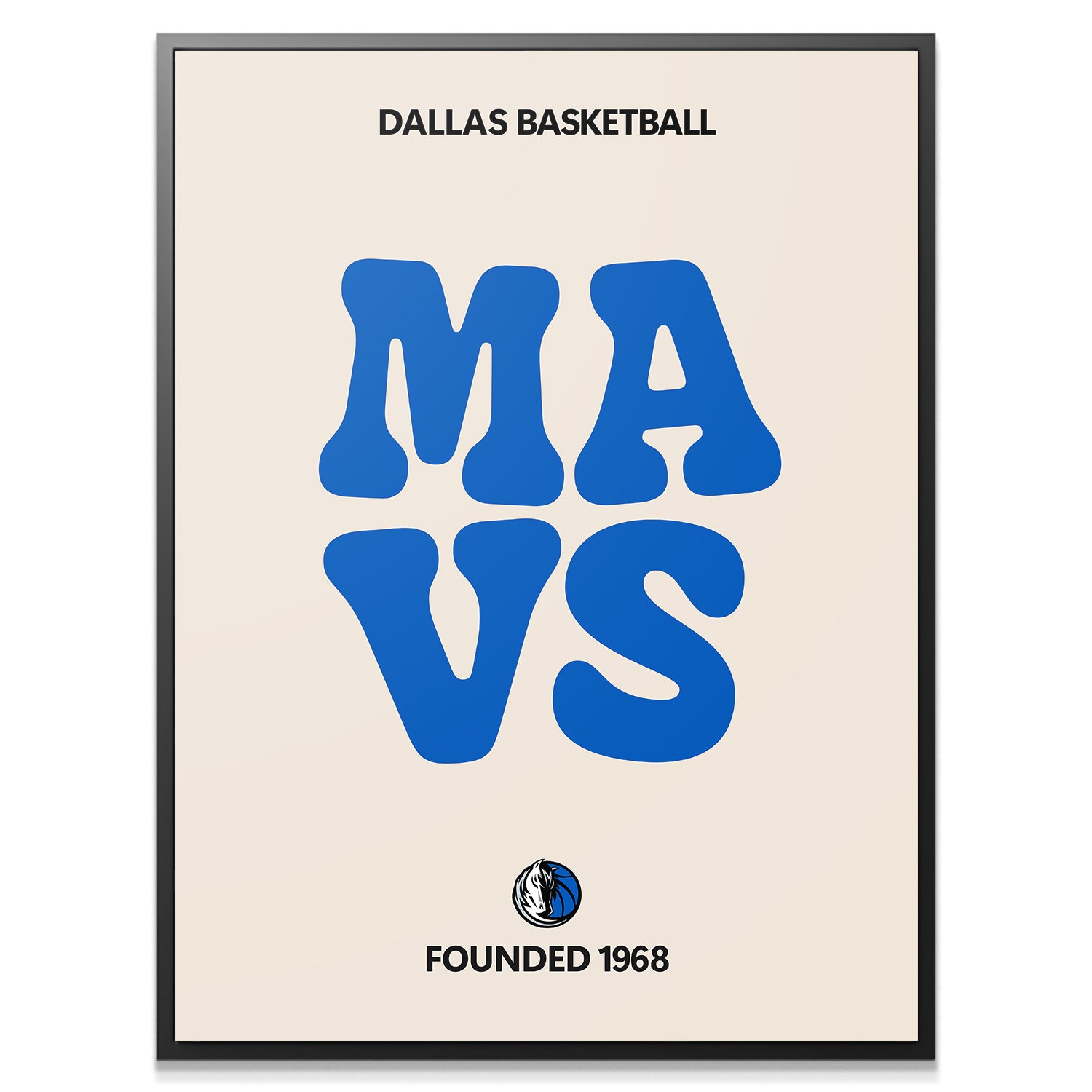 Broken Text - Mavericks - IKONICK - NBA Teams