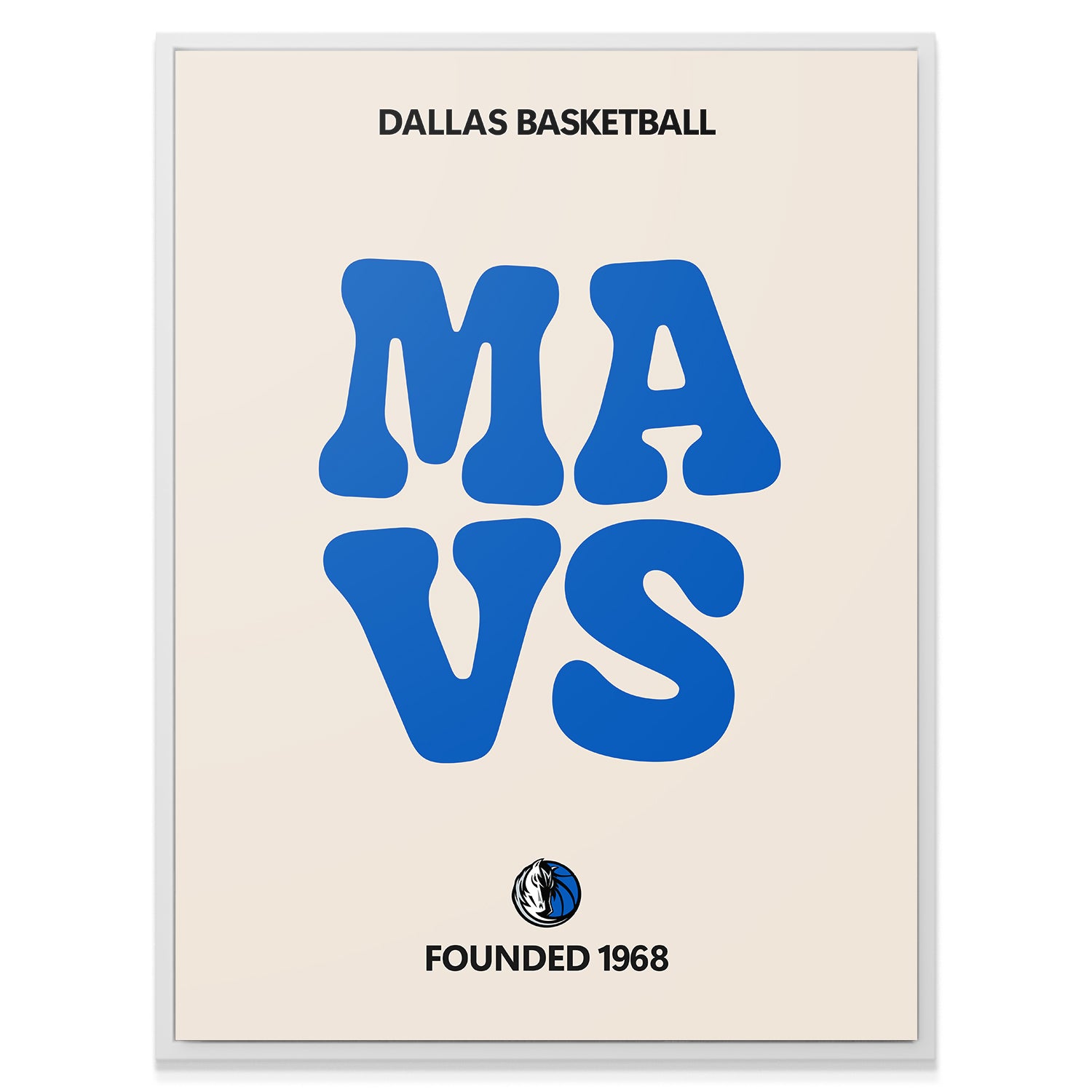 Broken Text - Mavericks - IKONICK - NBA Teams