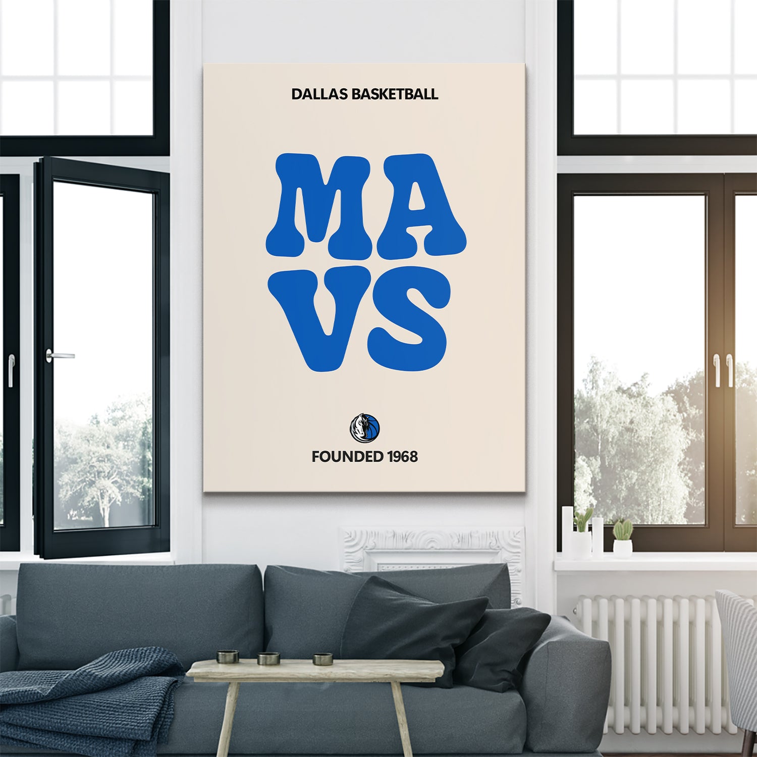 Broken Text - Mavericks - IKONICK - NBA Teams