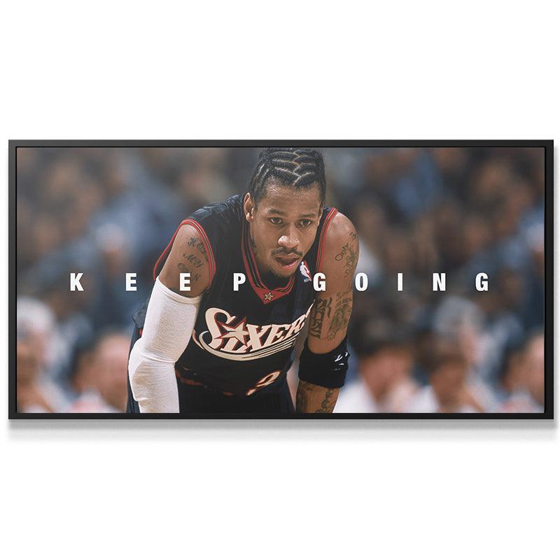 Allen Iverson - Keep Going - IKONICK - NBA Legends