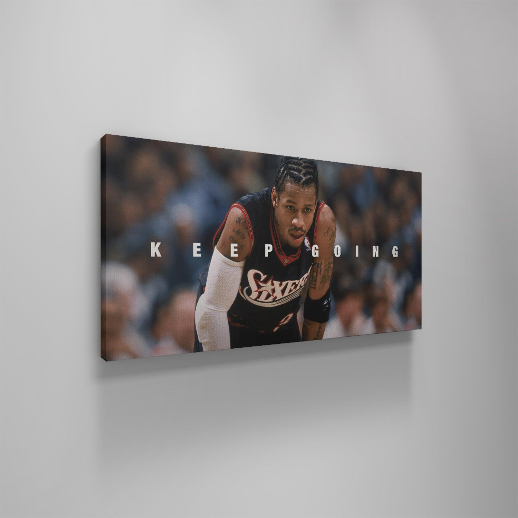 Allen Iverson - Keep Going - IKONICK - NBA Legends