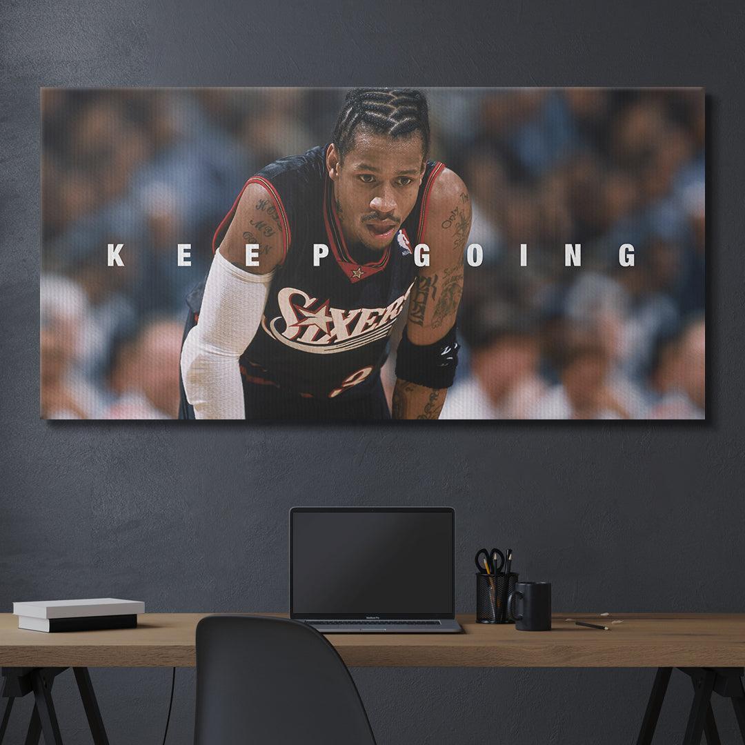 Allen Iverson - Keep Going - IKONICK - NBA Legends