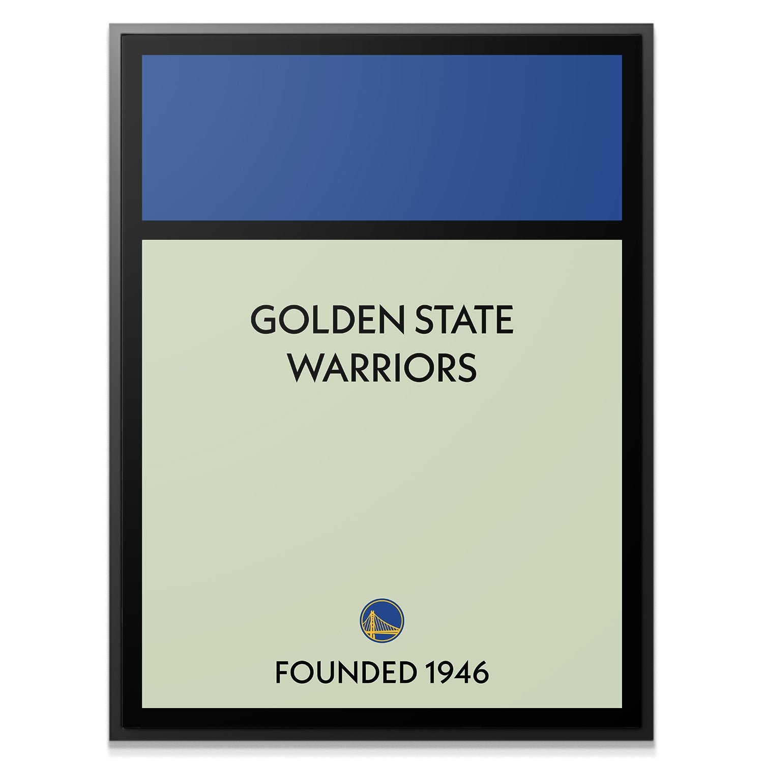 Game Board - Warriors - IKONICK - NBA Teams
