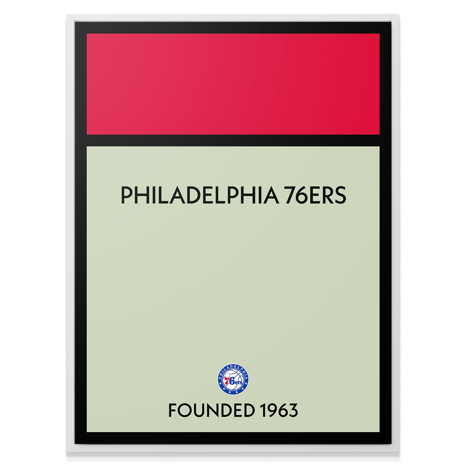 Game Board - 76ers - IKONICK - NBA Teams