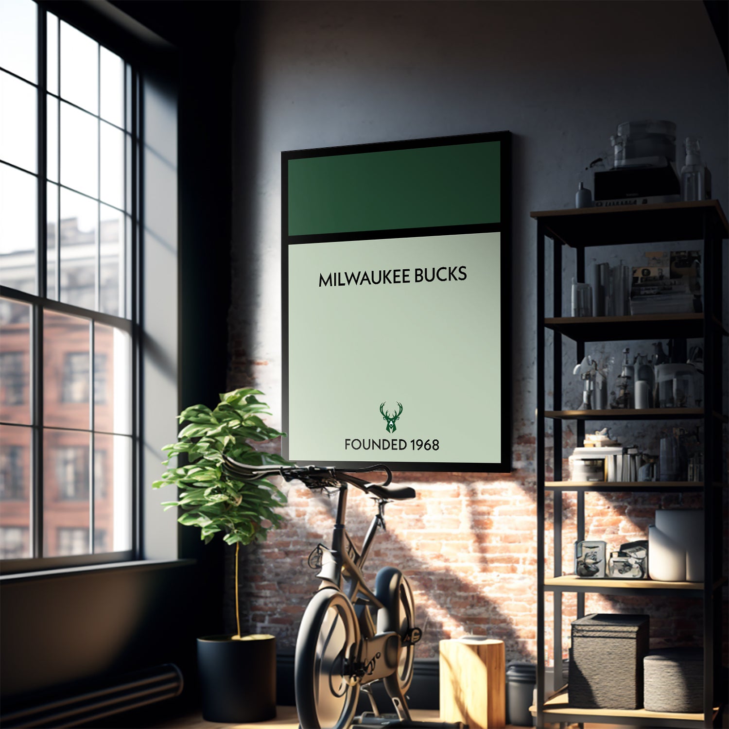 Game Board - Bucks - IKONICK - NBA Teams