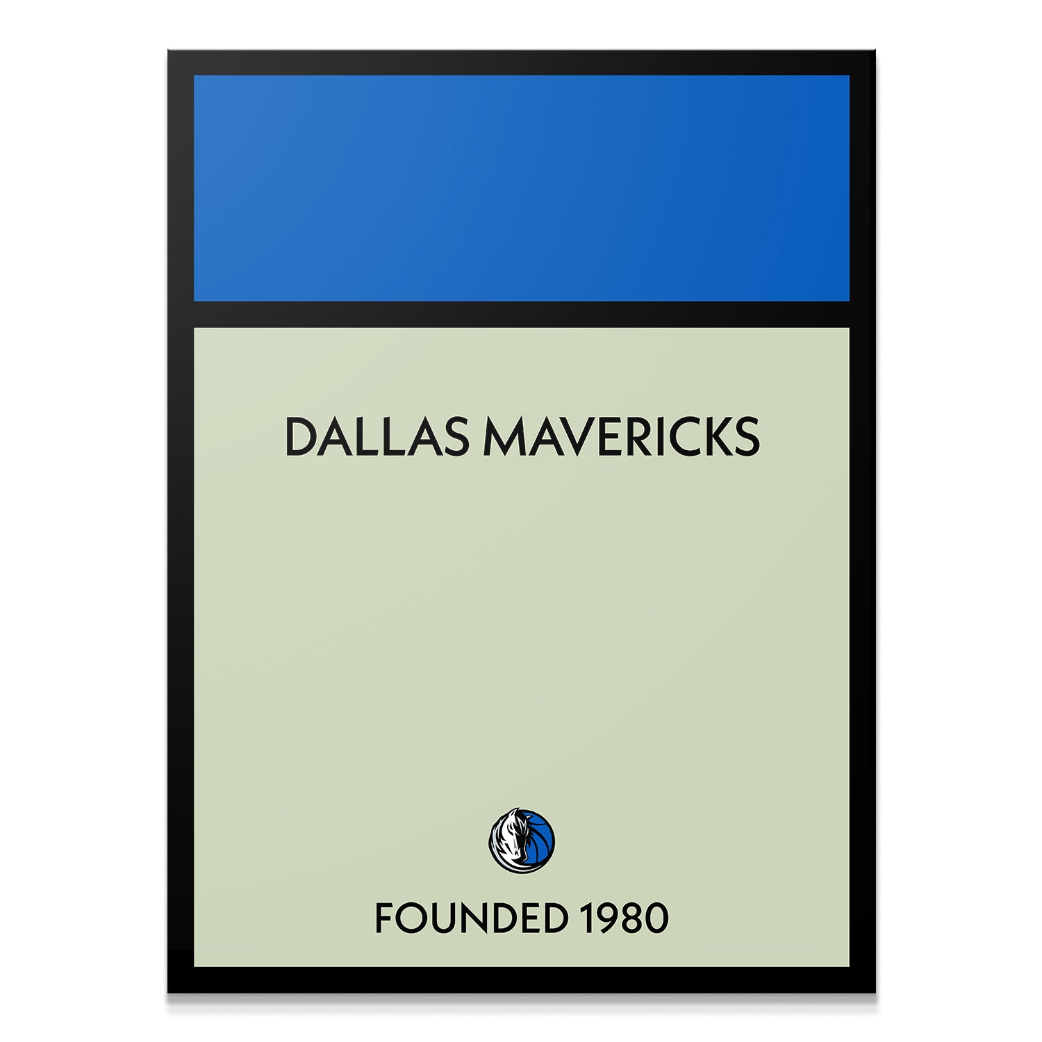 Game Board - Mavericks - IKONICK - NBA Teams